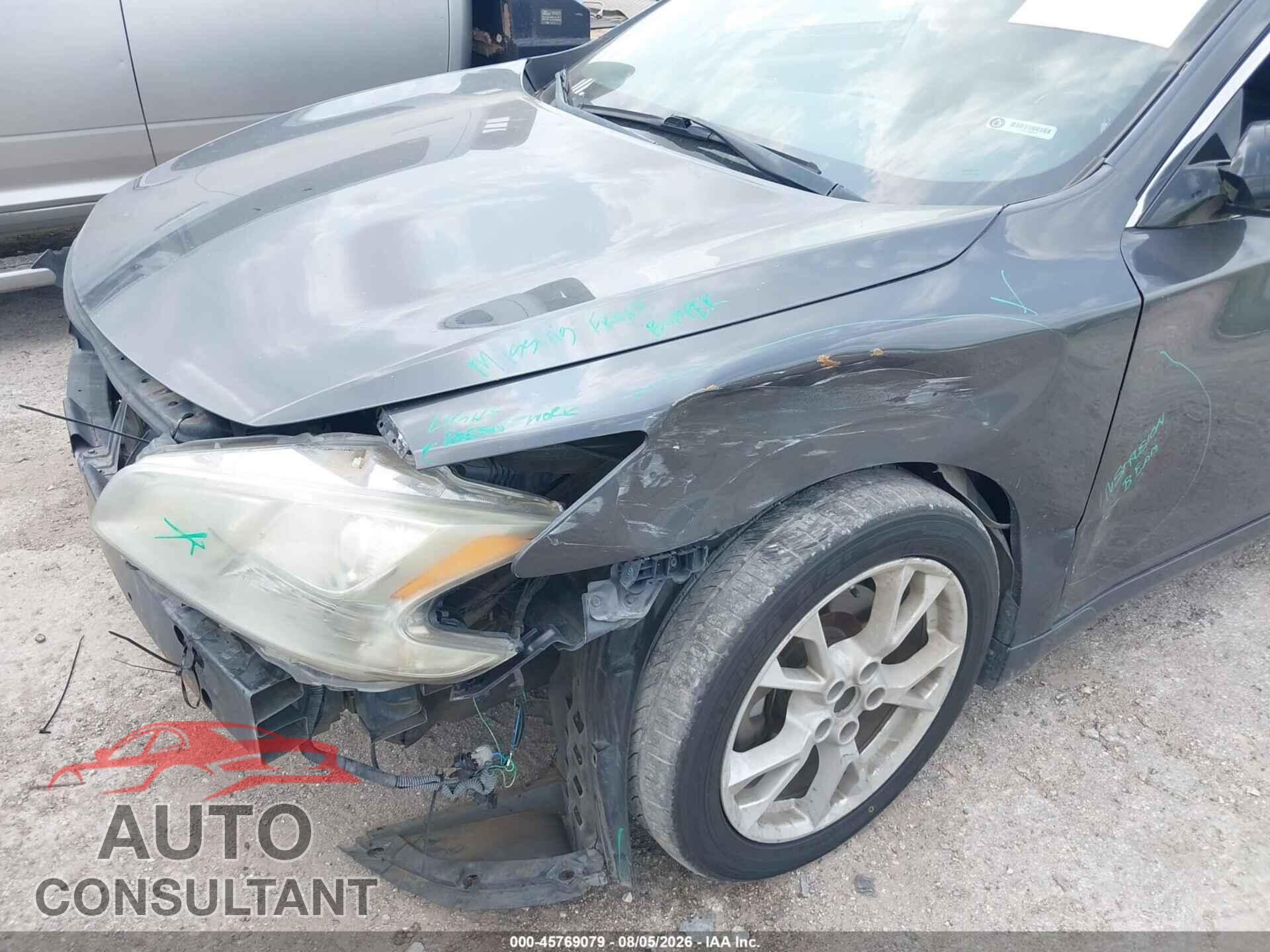 NISSAN MAXIMA 2013 - 1N4AA5AP1DC823041