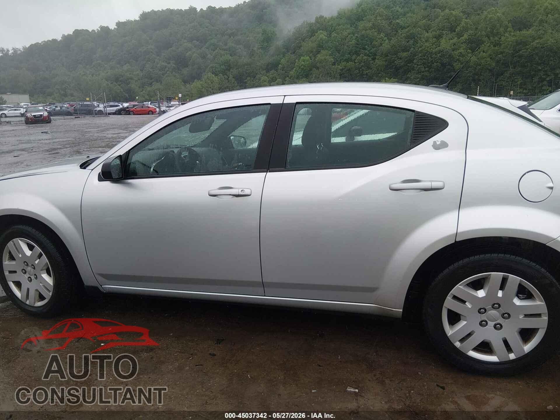 DODGE AVENGER 2012 - 1C3CDZAB5CN142426
