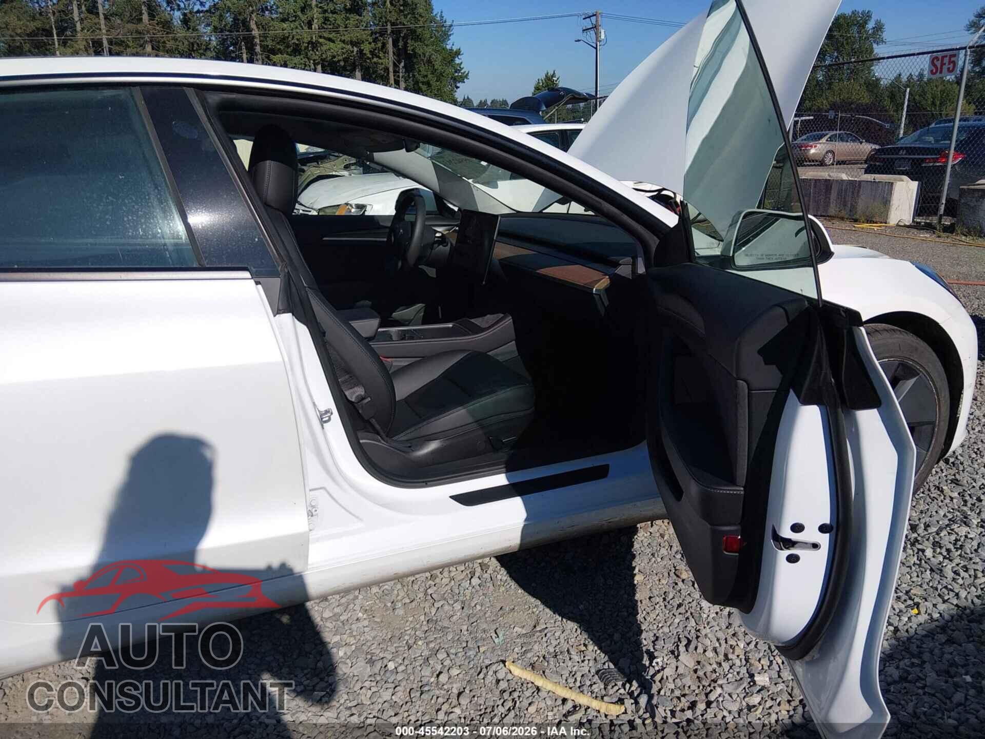 TESLA MODEL 3 2021 - 5YJ3E1EA8MF991610
