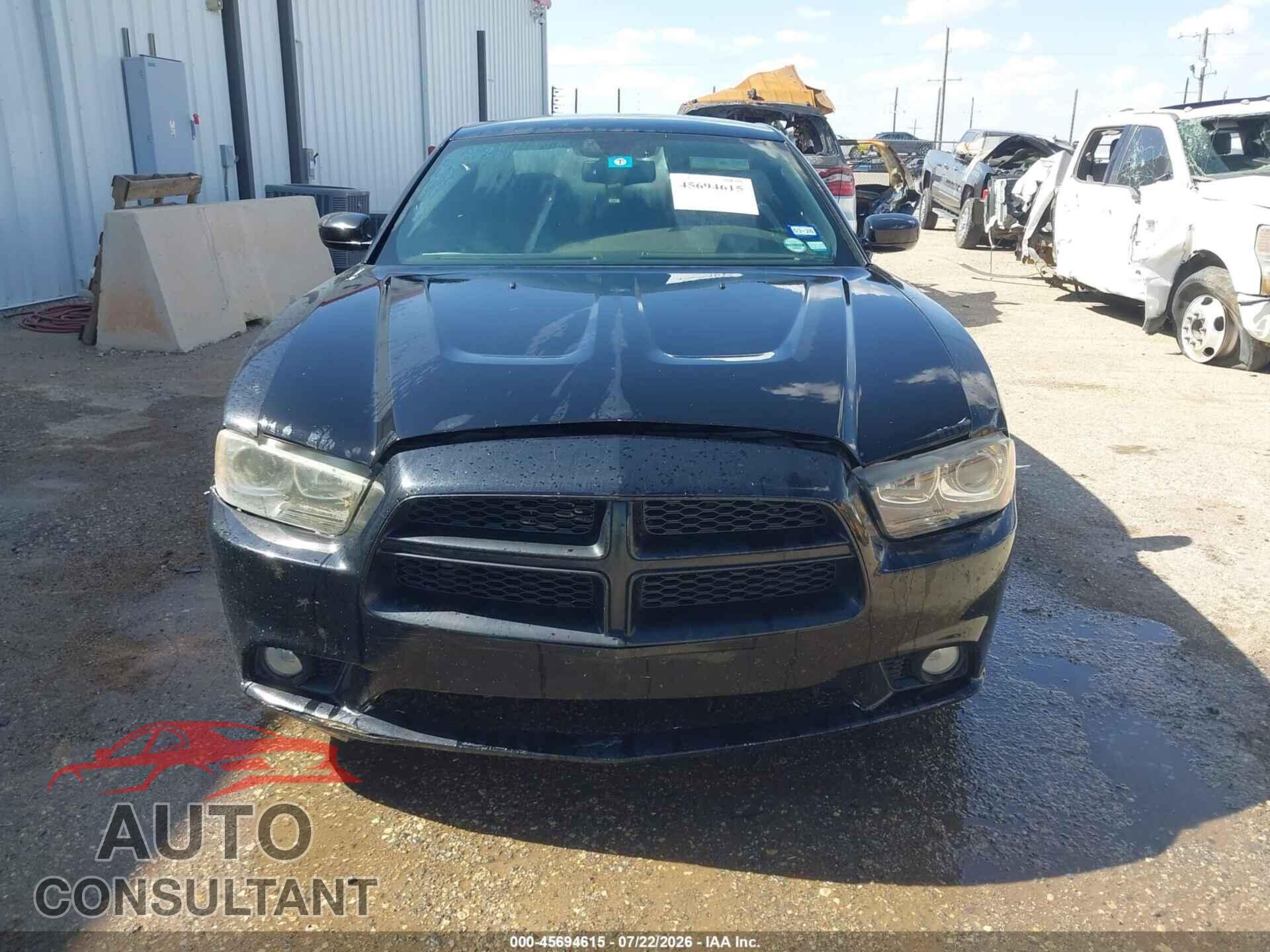 DODGE CHARGER 2012 - 2C3CDXCT7CH122228