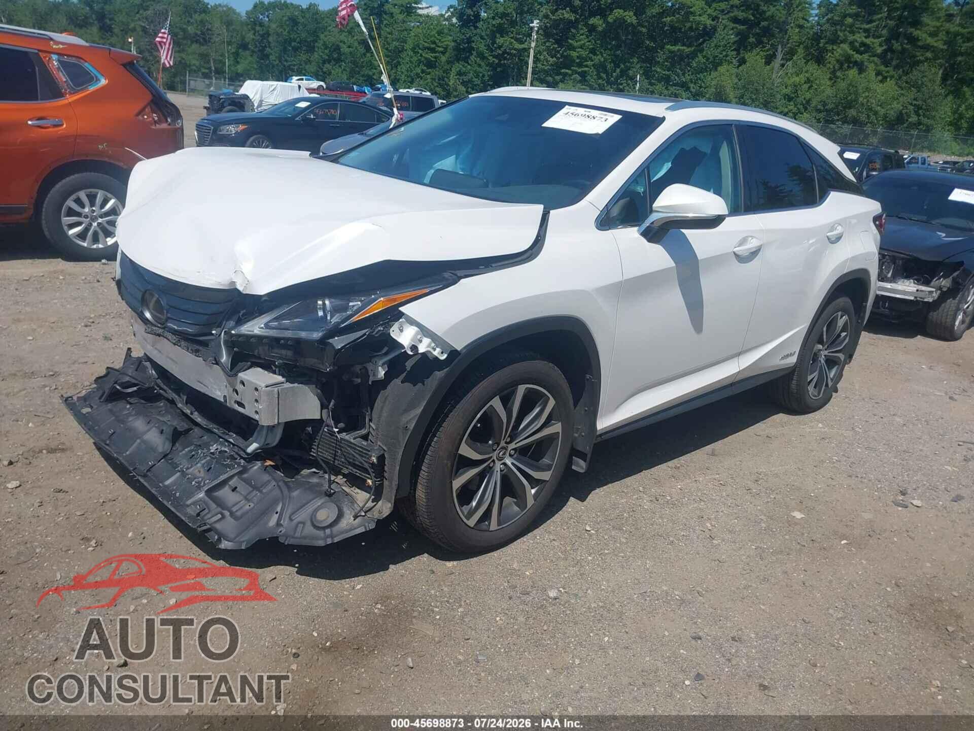 LEXUS RX 450H 2019 - 2T2BGMCA4KC036777