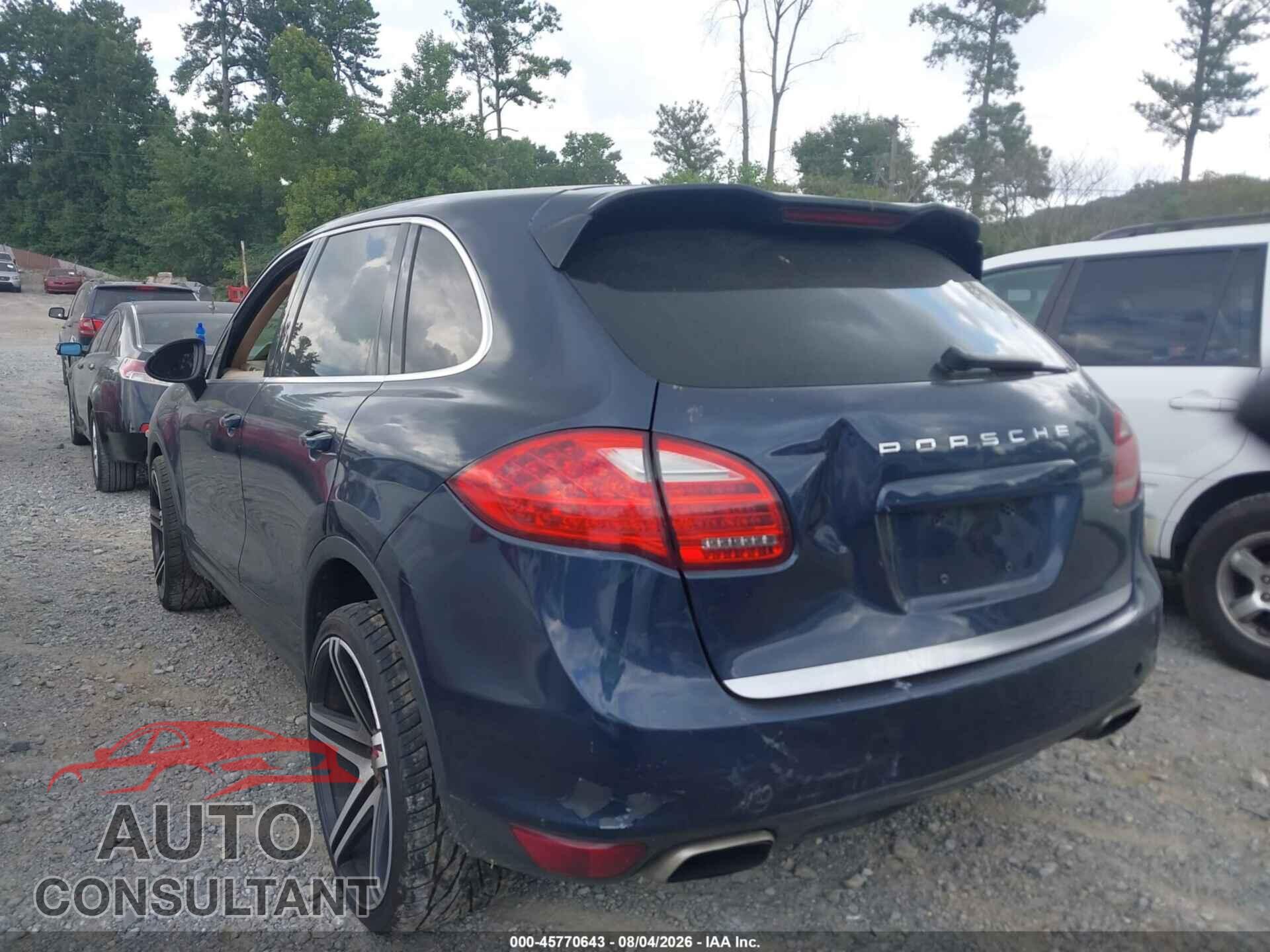 PORSCHE CAYENNE 2011 - WP1AA2A23BLA07554