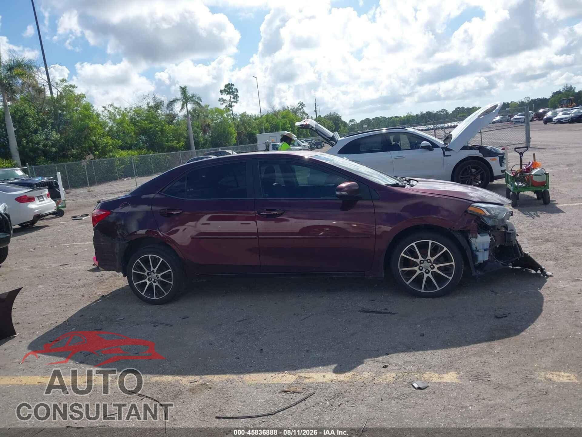 TOYOTA COROLLA 2017 - 5YFBURHE2HP599664