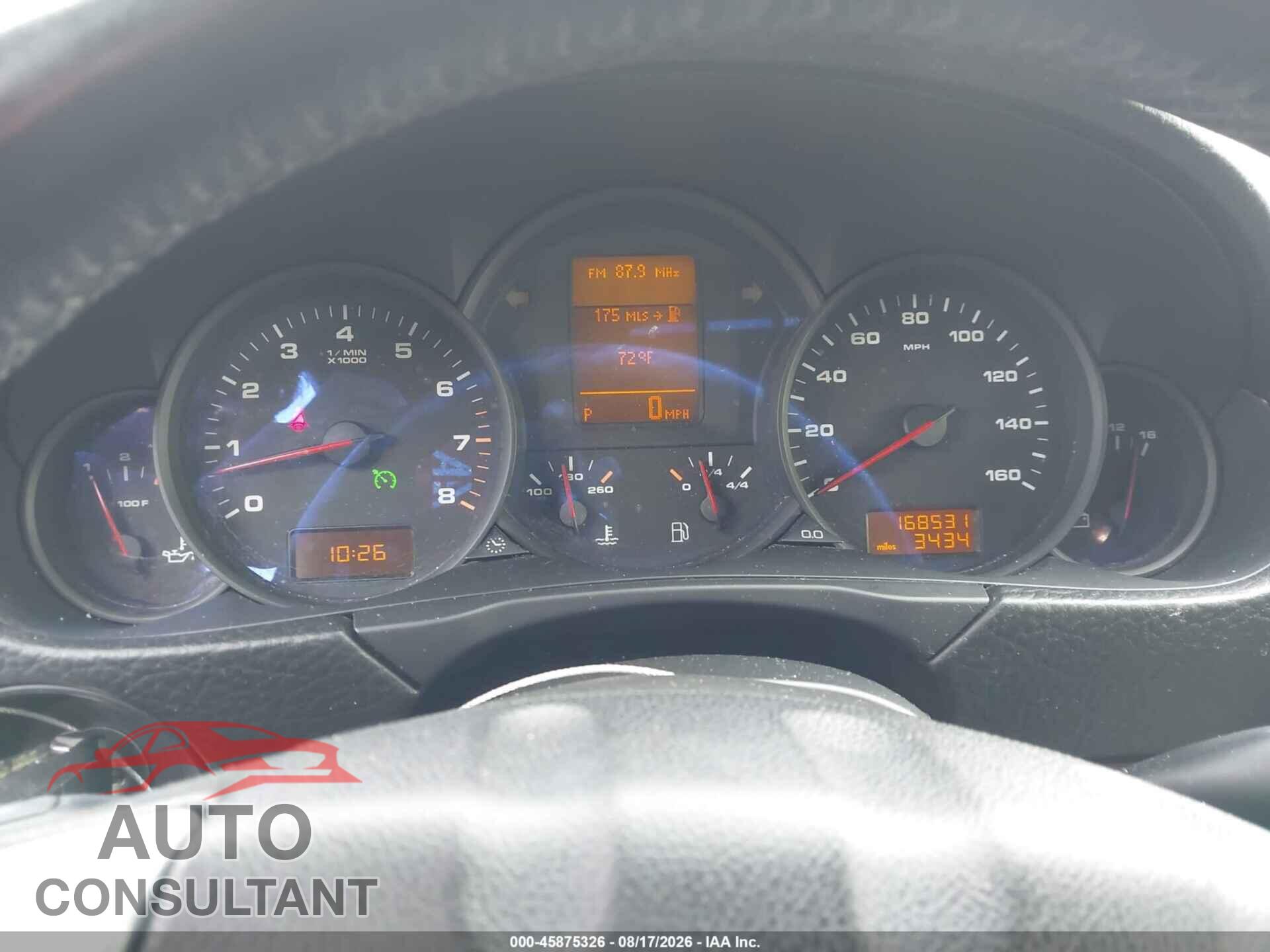 PORSCHE CAYENNE 2010 - WP1AA2AP9ALA02191