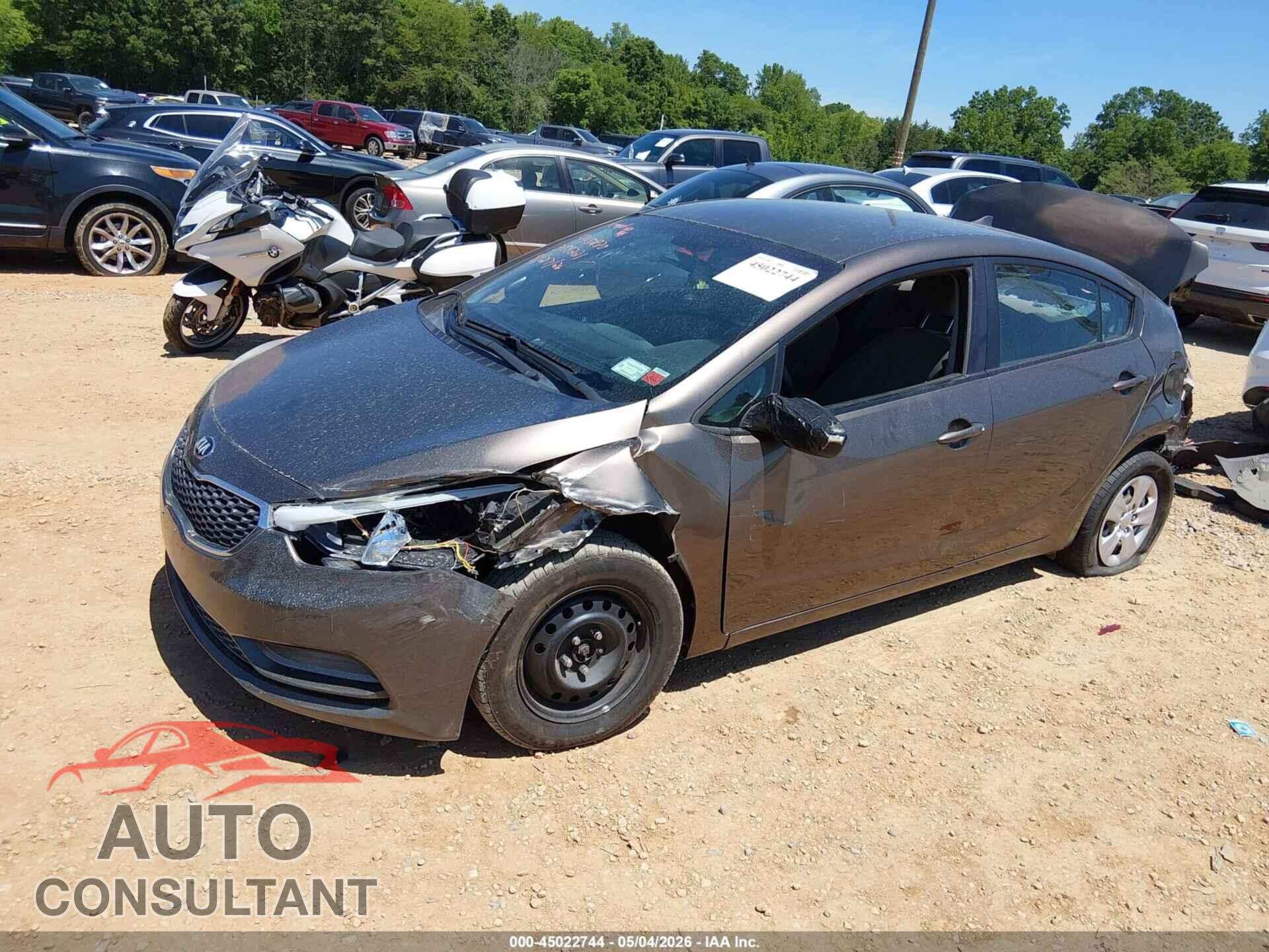 KIA FORTE 2015 - KNAFX4A67F5354221