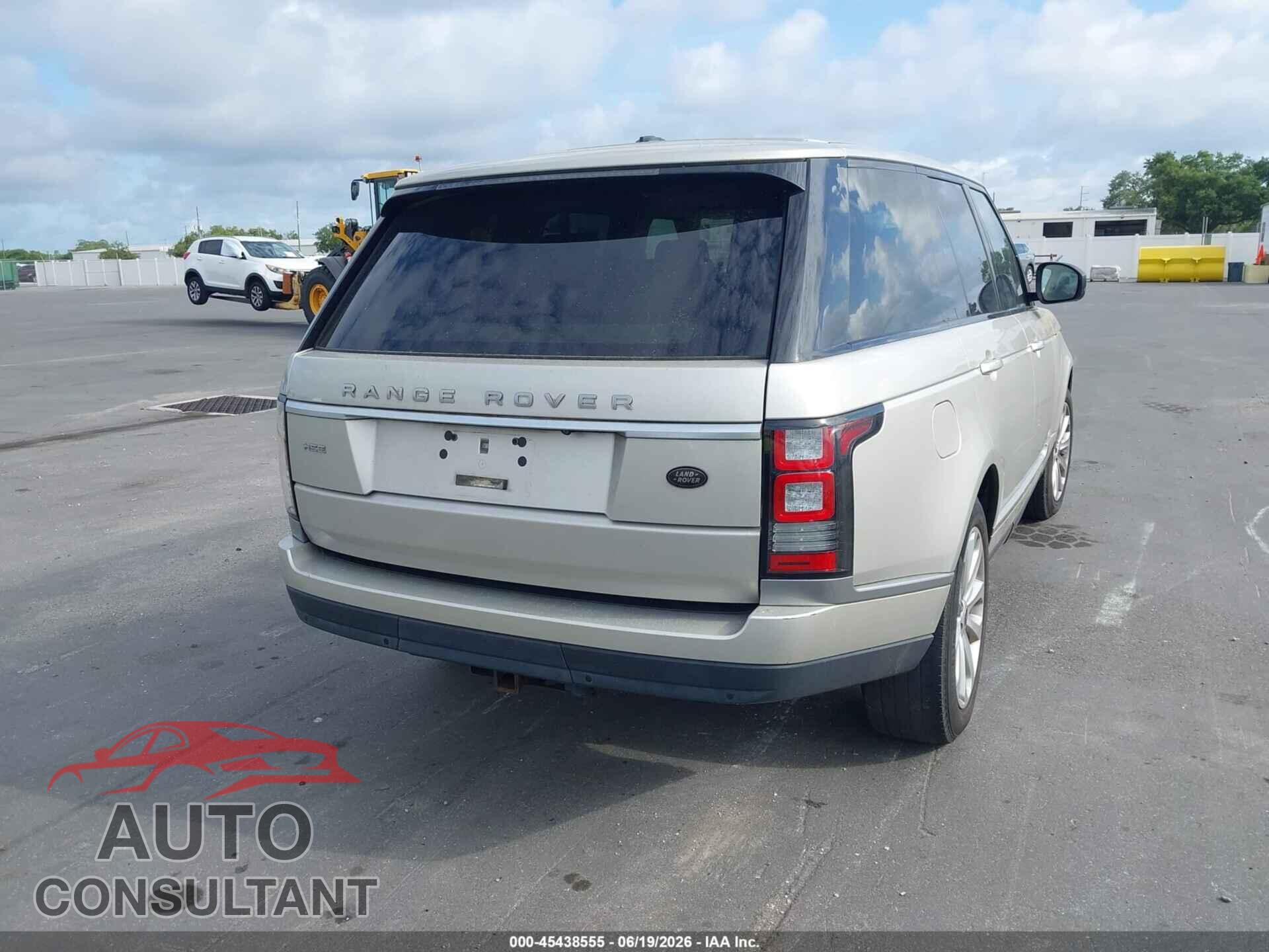LAND ROVER RANGE ROVER 2014 - SALGS2VF5EA131338