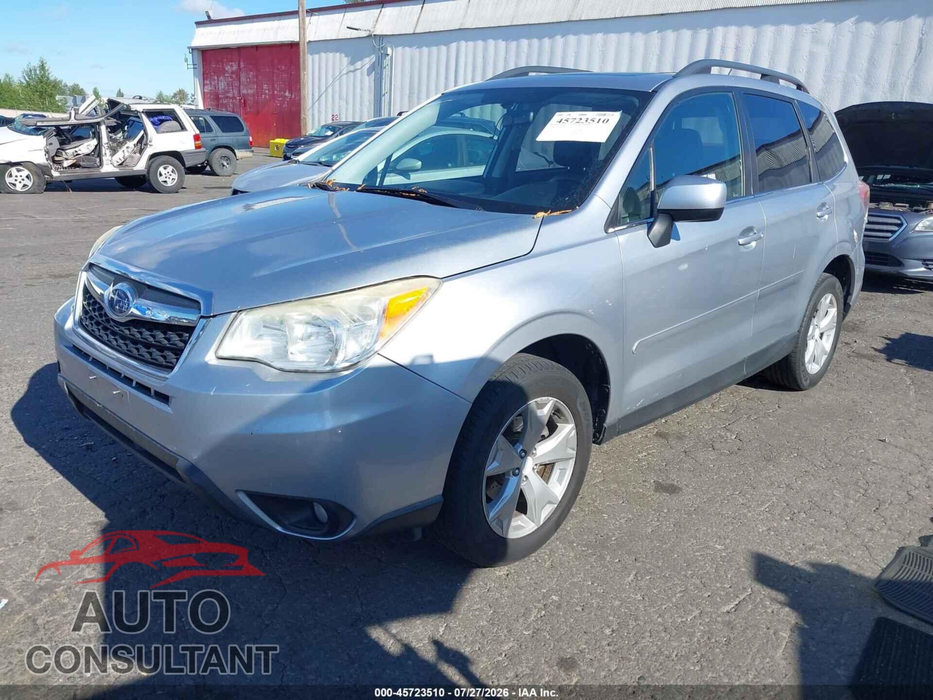 SUBARU FORESTER 2014 - JF2SJAJC2EH503561