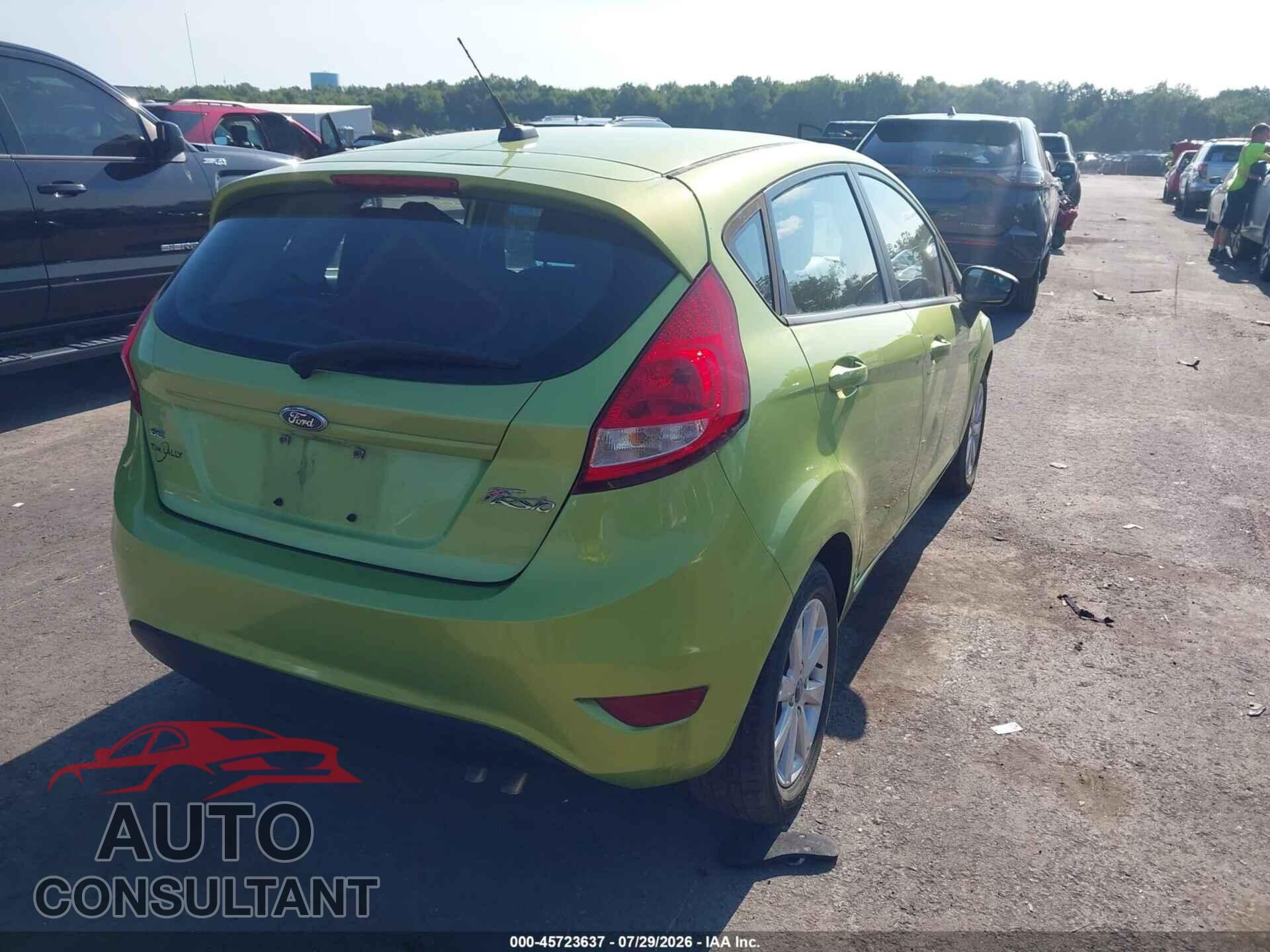 FORD FIESTA 2011 - 3FADP4EJ9BM147932