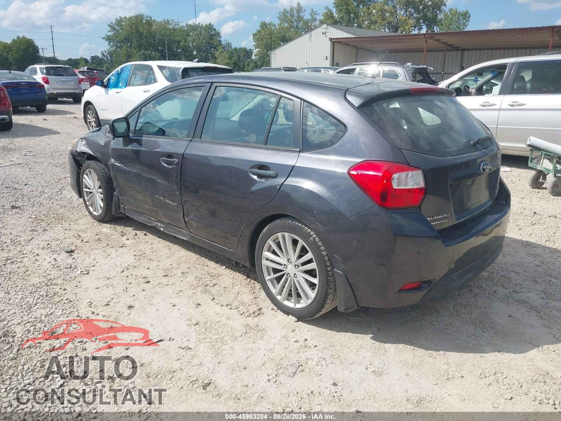SUBARU IMPREZA 2012 - JF1GPAD60CH221933