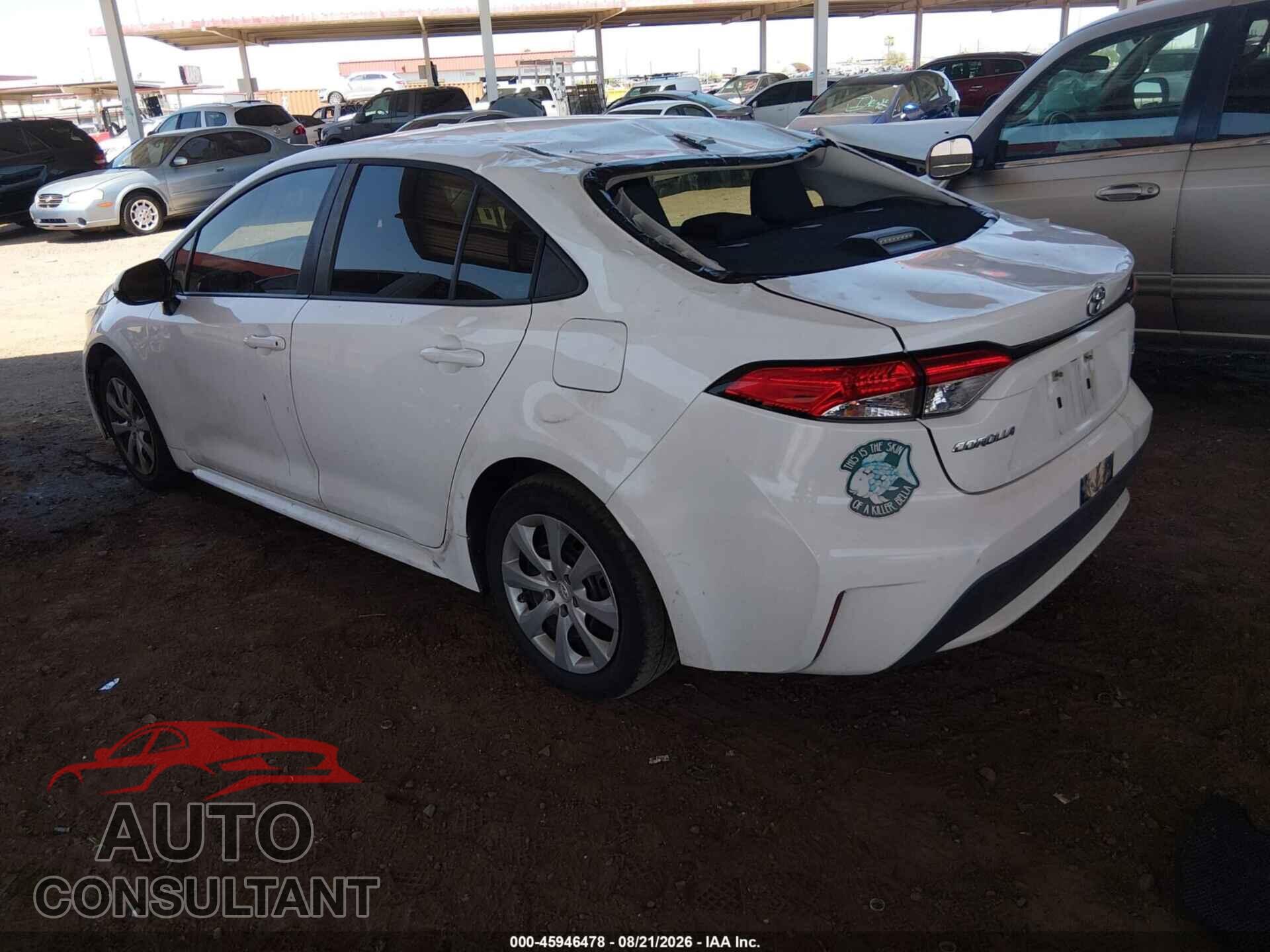 TOYOTA COROLLA 2021 - 5YFEPMAE5MP205327