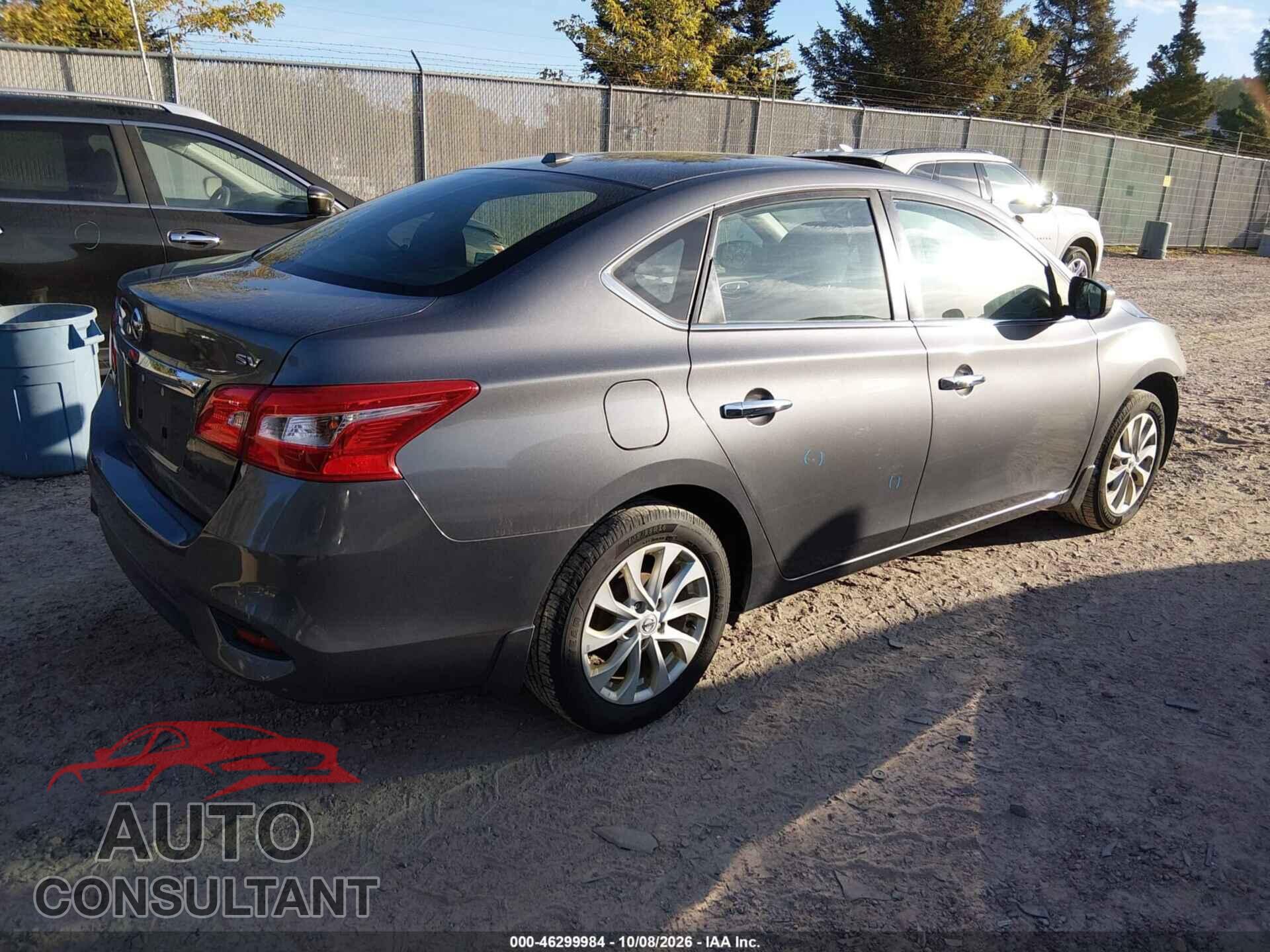 NISSAN SENTRA 2019 - 3N1AB7AP3KL605982