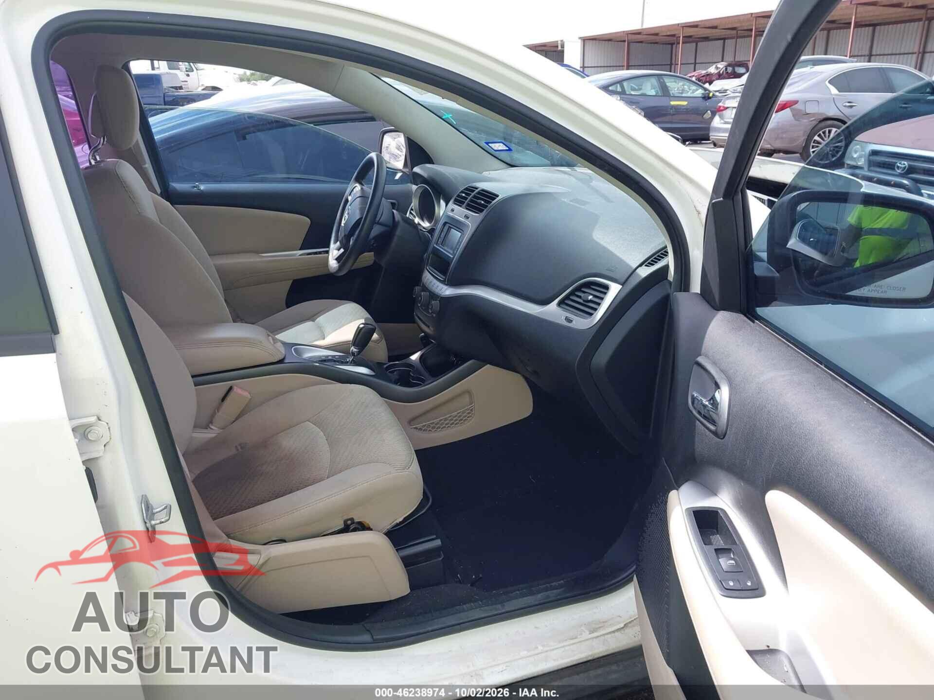 DODGE JOURNEY 2012 - 3C4PDCAB4CT230118