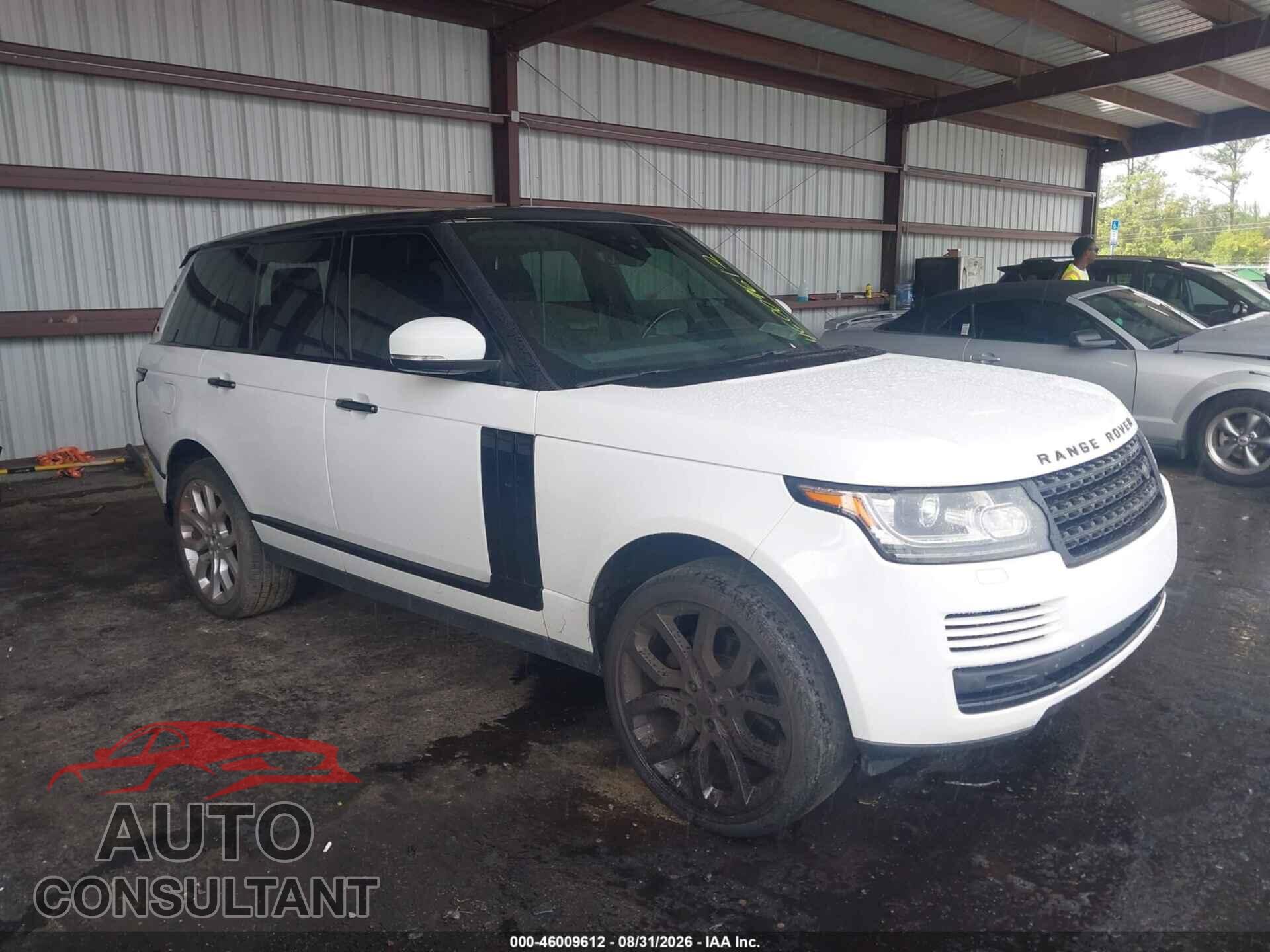 LAND ROVER RANGE ROVER 2017 - SALGS2FK8HA327418