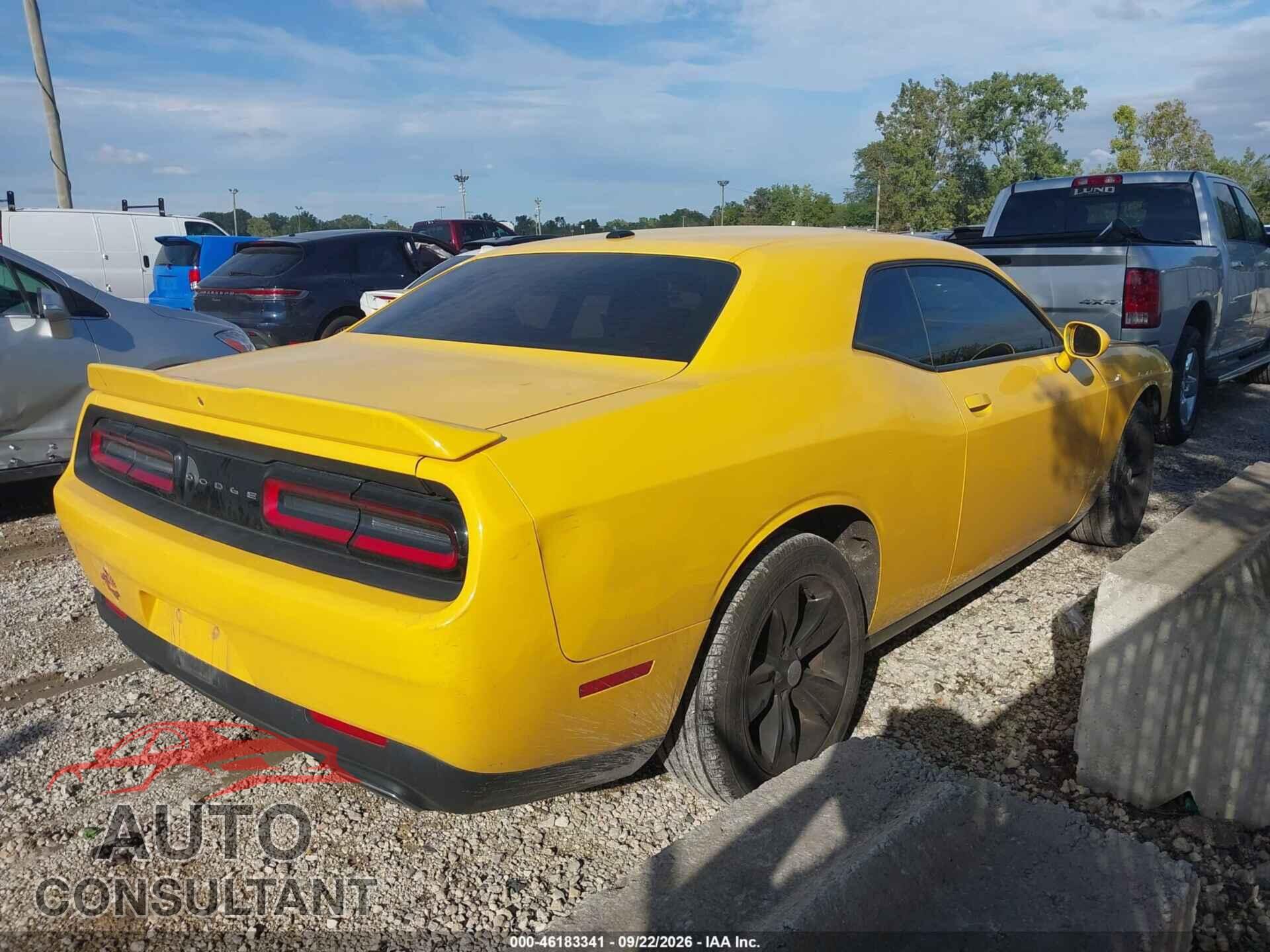 DODGE CHALLENGER 2018 - 2C3CDZAG4JH245497
