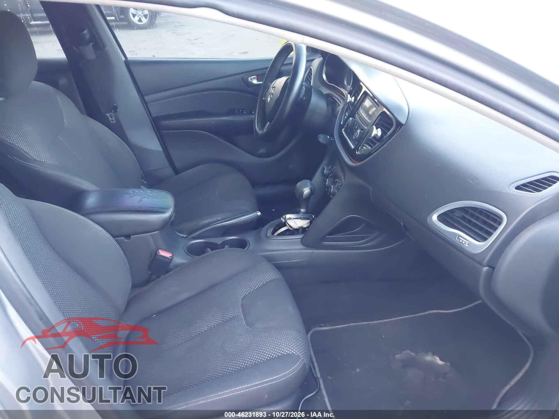 DODGE DART 2016 - 1C3CDFBB7GD515216