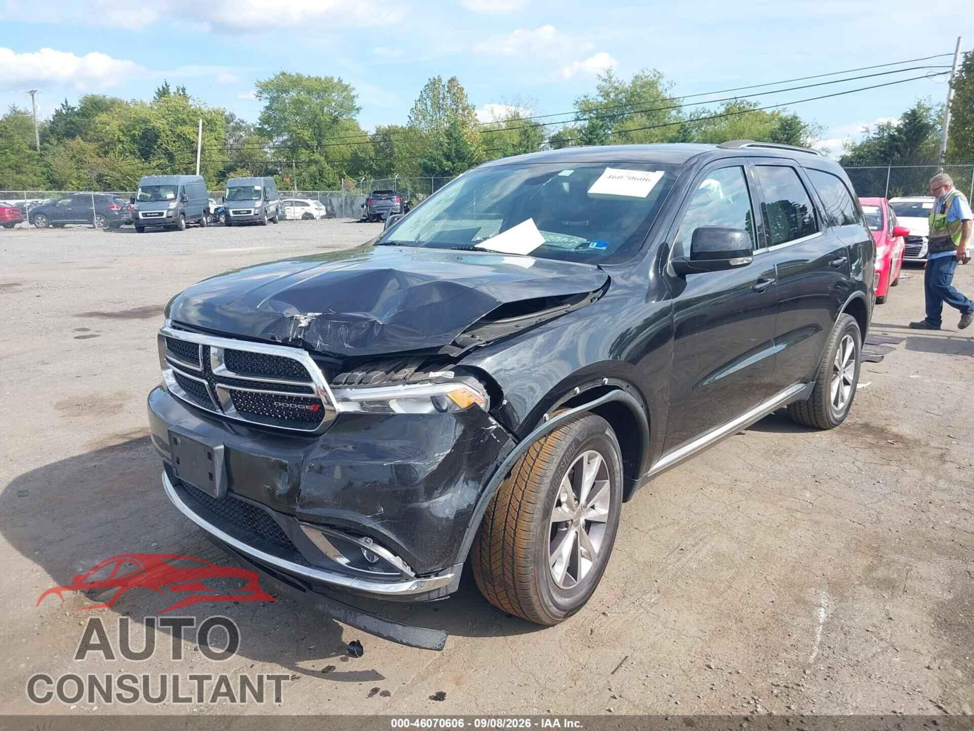 DODGE DURANGO 2016 - 1C4RDJDG4GC375083