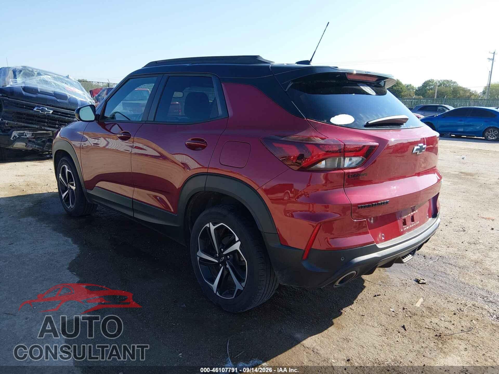 CHEVROLET TRAILBLAZER 2021 - KL79MTSL8MB042461