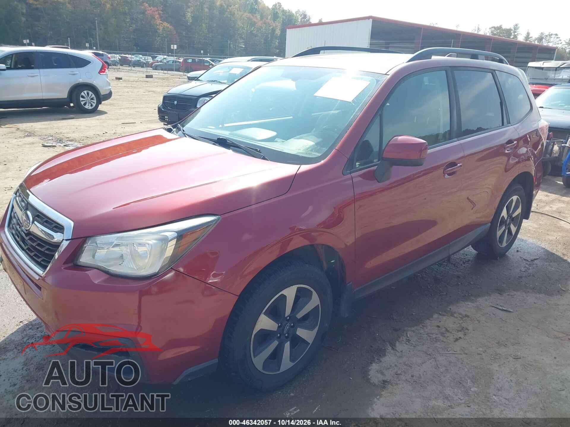 SUBARU FORESTER 2017 - JF2SJAEC8HH404418