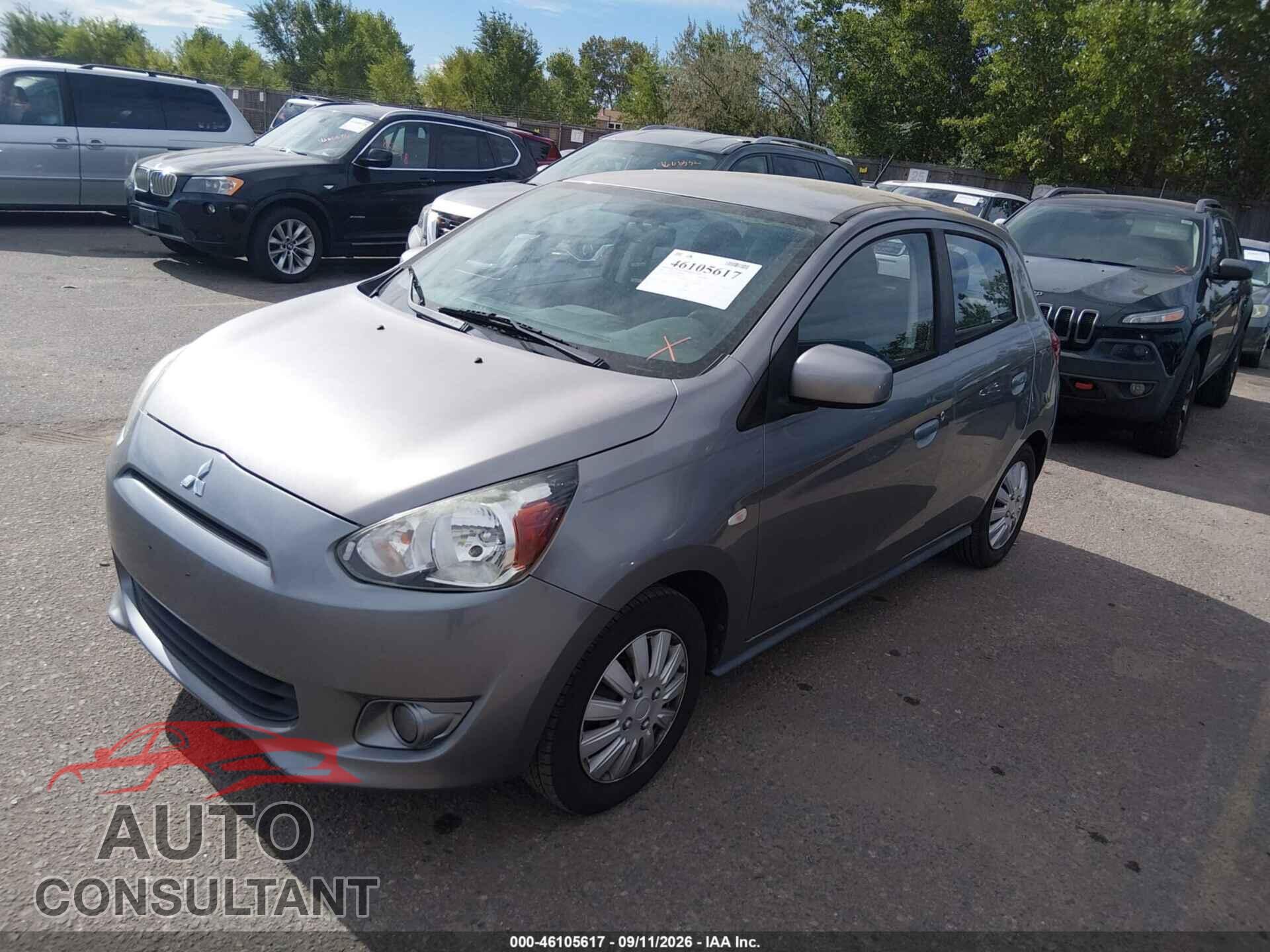 MITSUBISHI MIRAGE 2015 - ML32A3HJ9FH056018