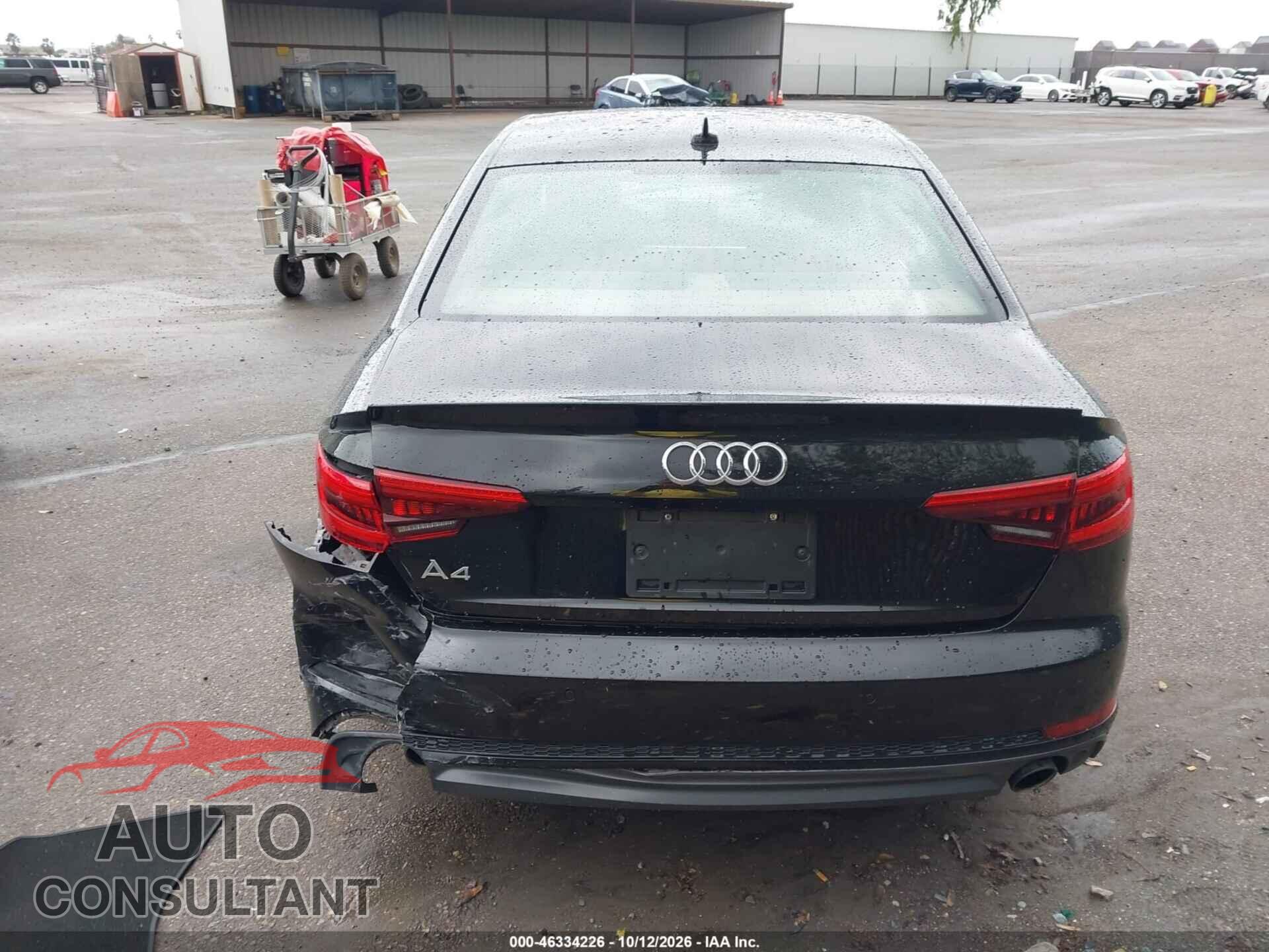 AUDI A4 2017 - WAULNAF40HN062878