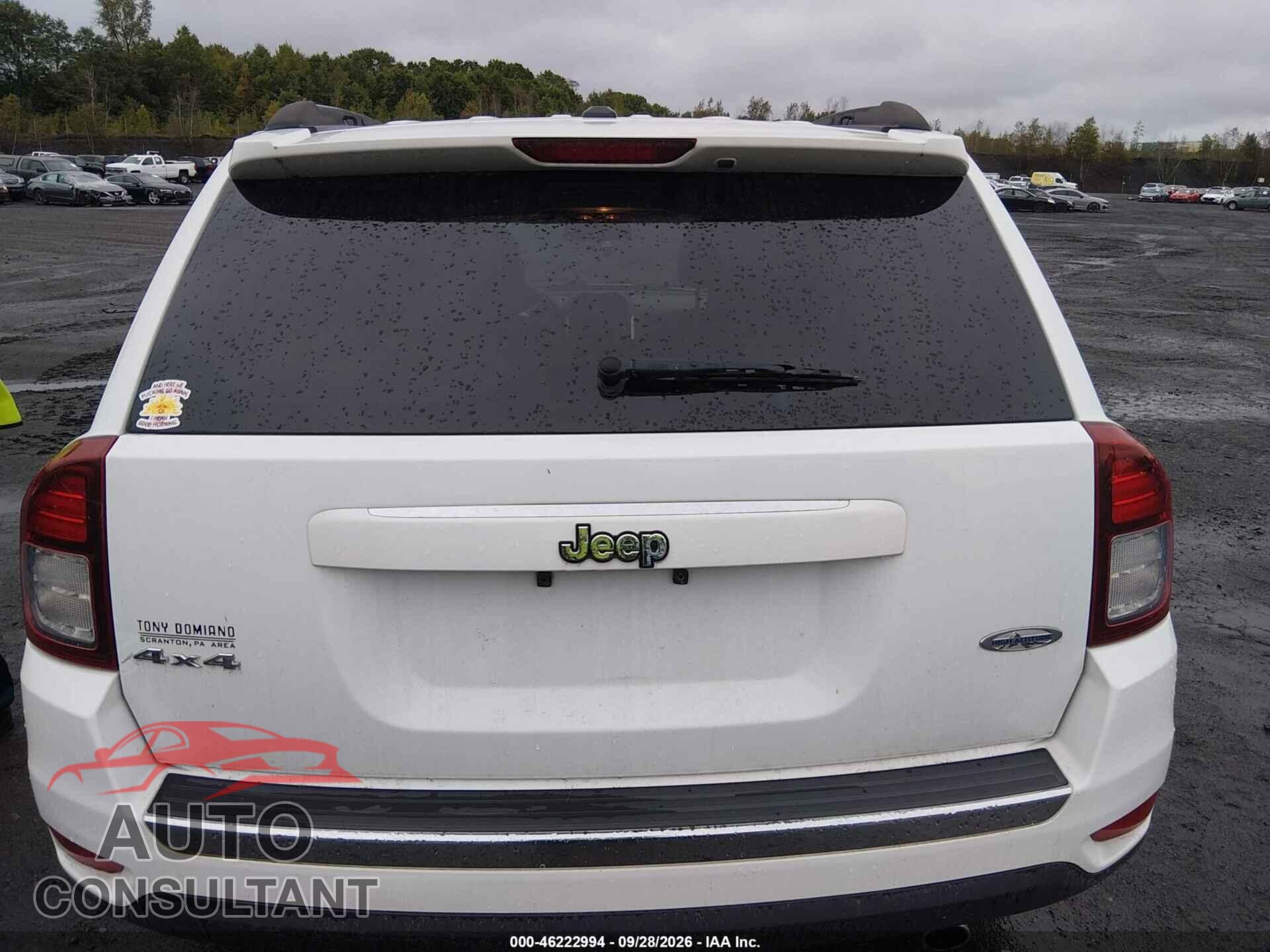 JEEP COMPASS 2016 - 1C4NJDEB2GD545396