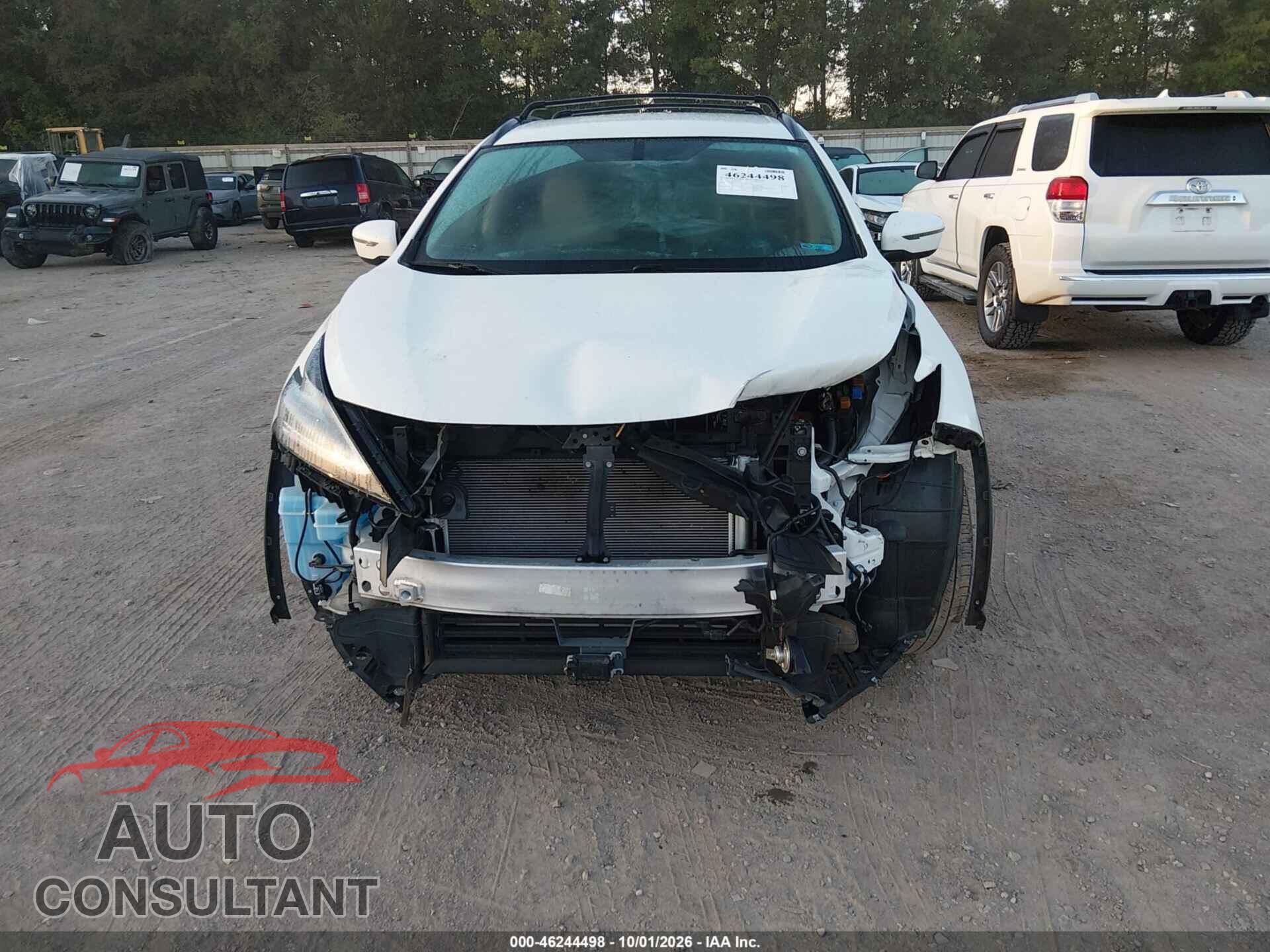 NISSAN MURANO 2019 - 5N1AZ2MS5KN134439
