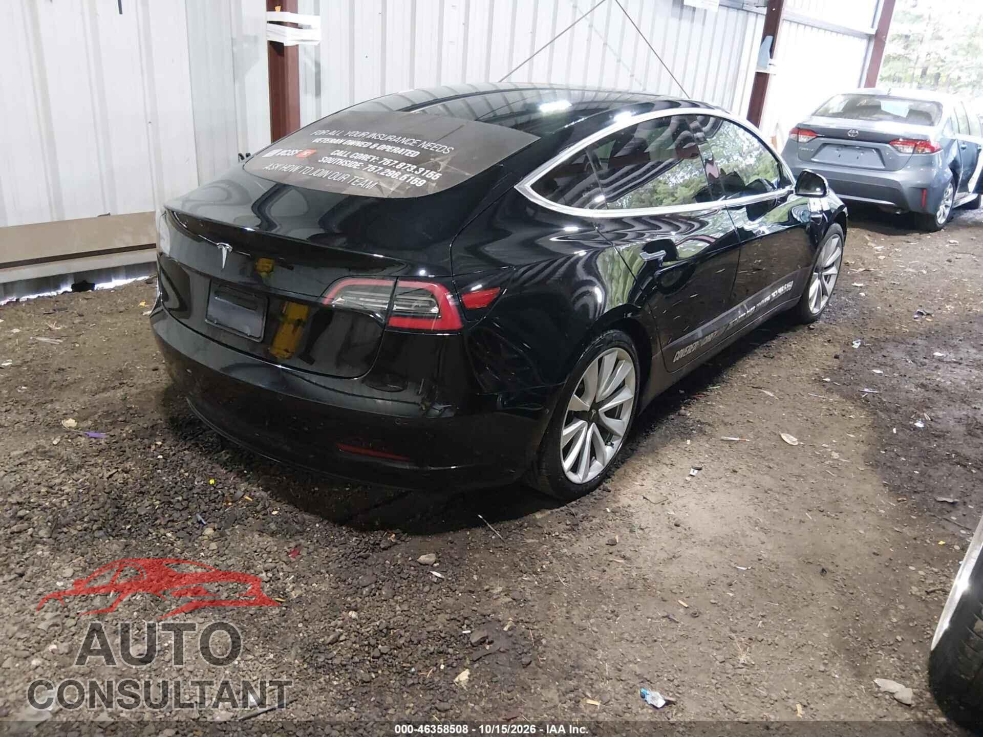 TESLA MODEL 3 2019 - 5YJ3E1EA2KF310788