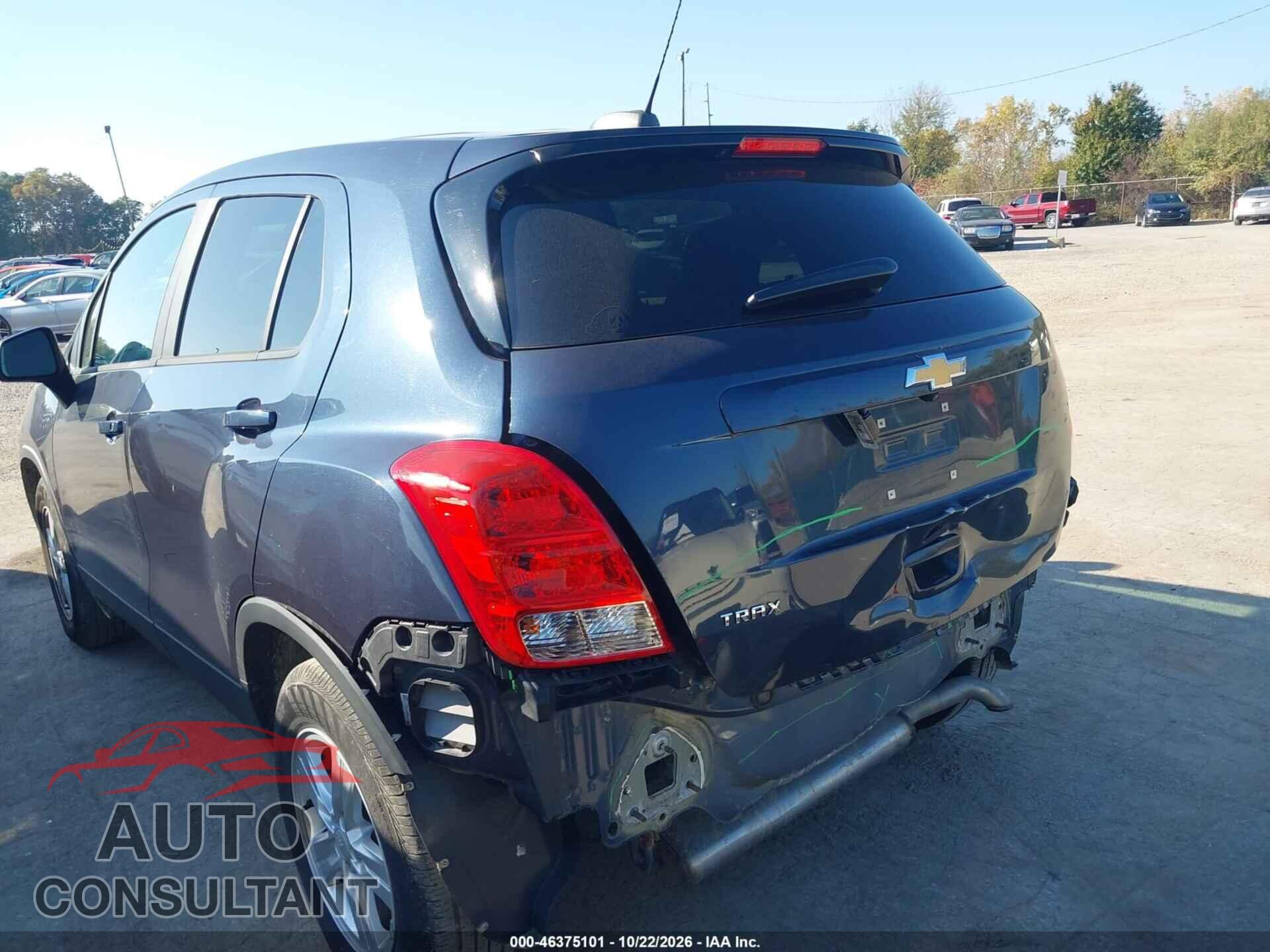 CHEVROLET TRAX 2019 - 3GNCJKSB3KL192077