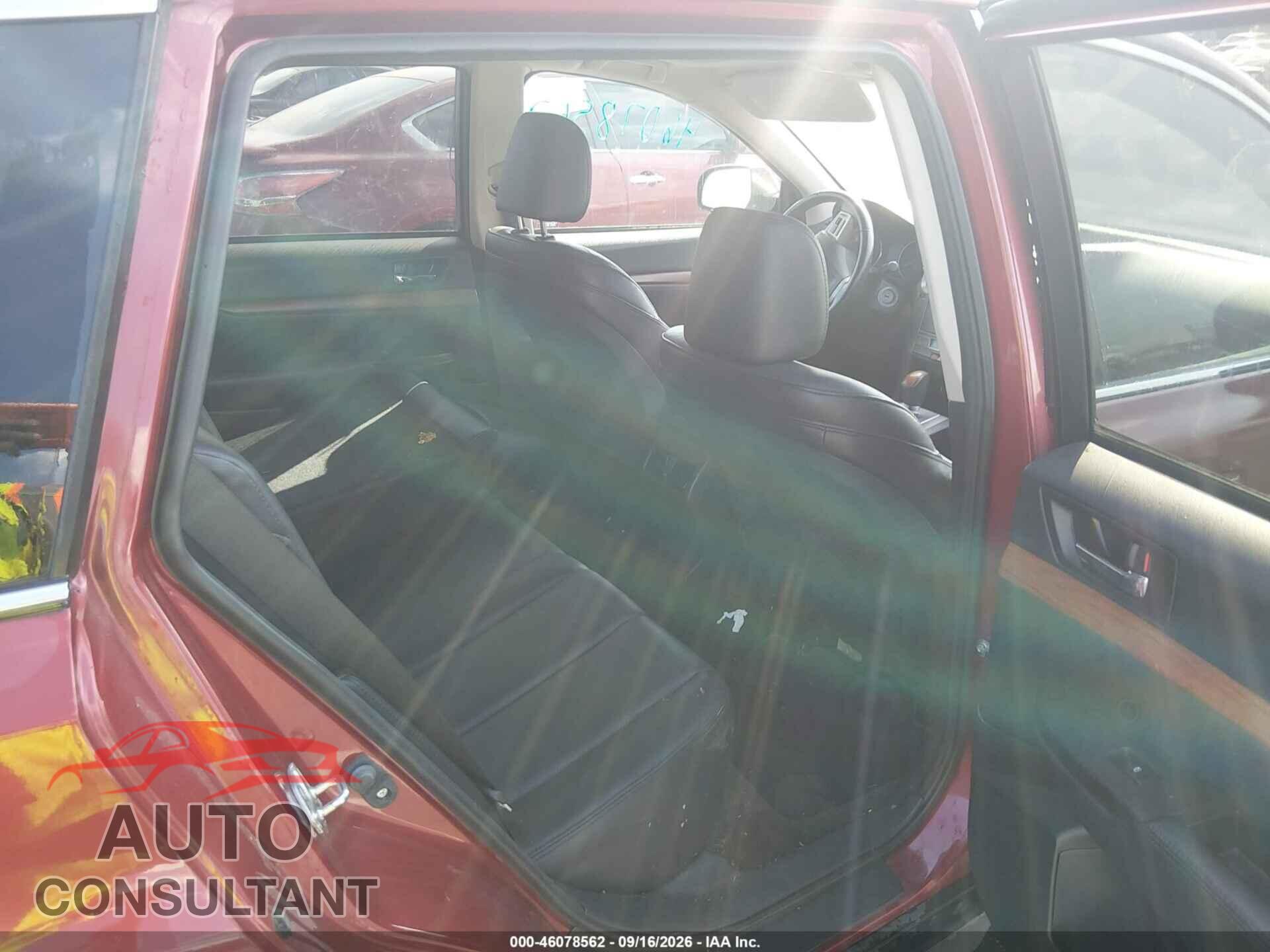 SUBARU OUTBACK 2013 - 4S4BRCKC2D3218691