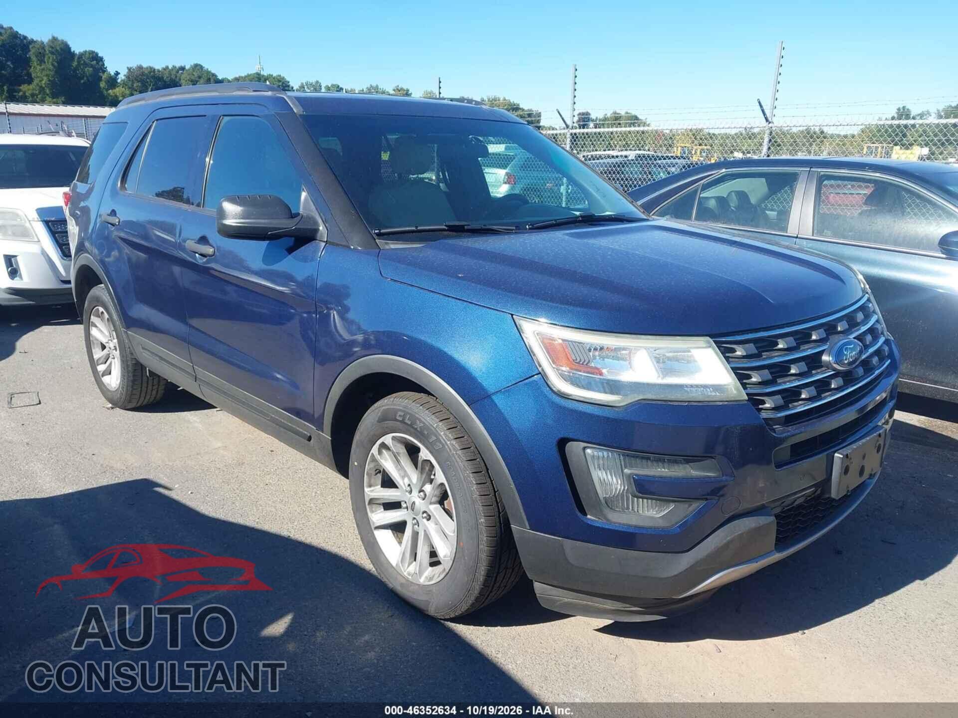 FORD EXPLORER 2017 - 1FM5K8B82HGA26227