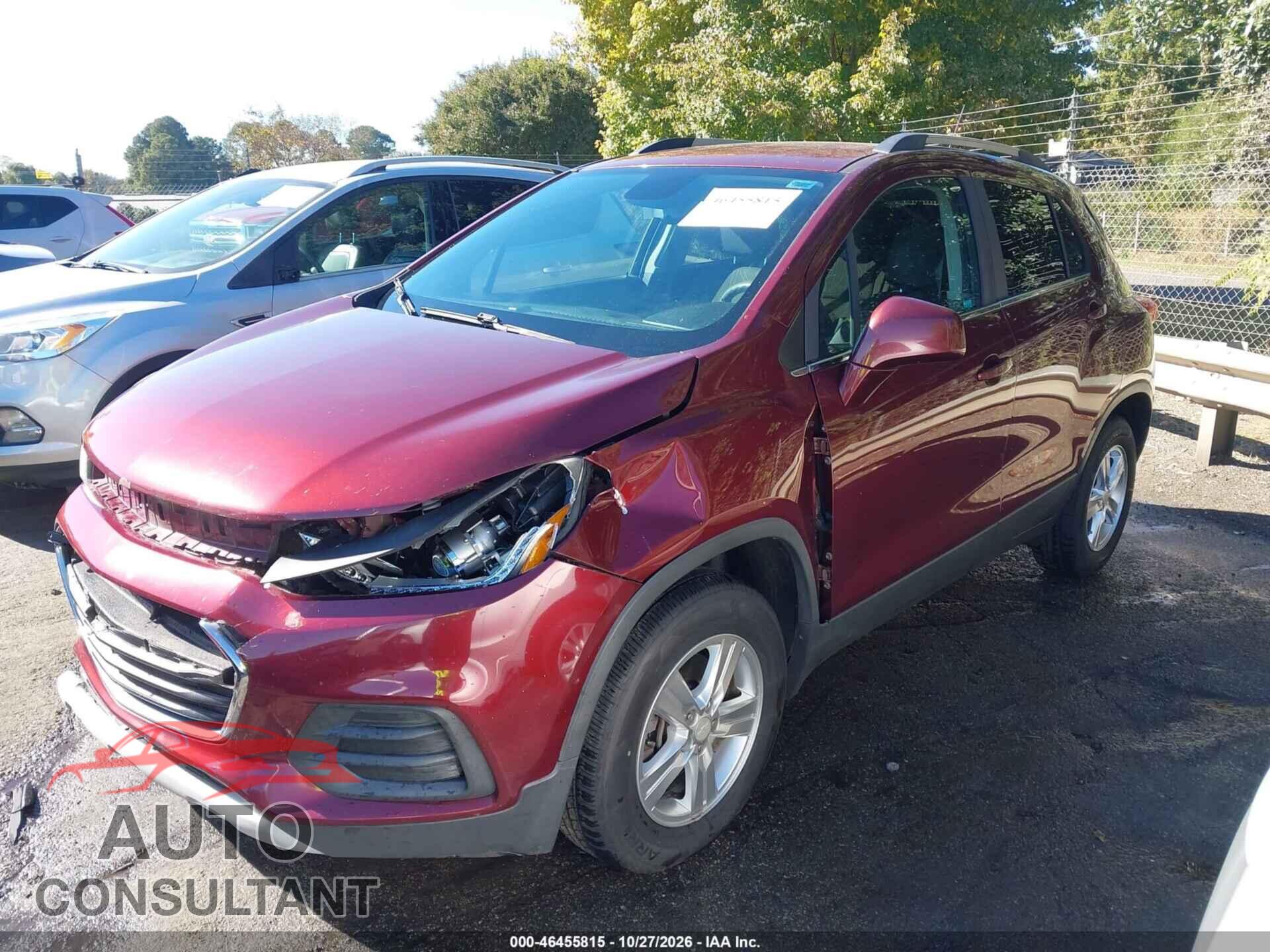 CHEVROLET TRAX 2017 - 3GNCJPSB3HL134458