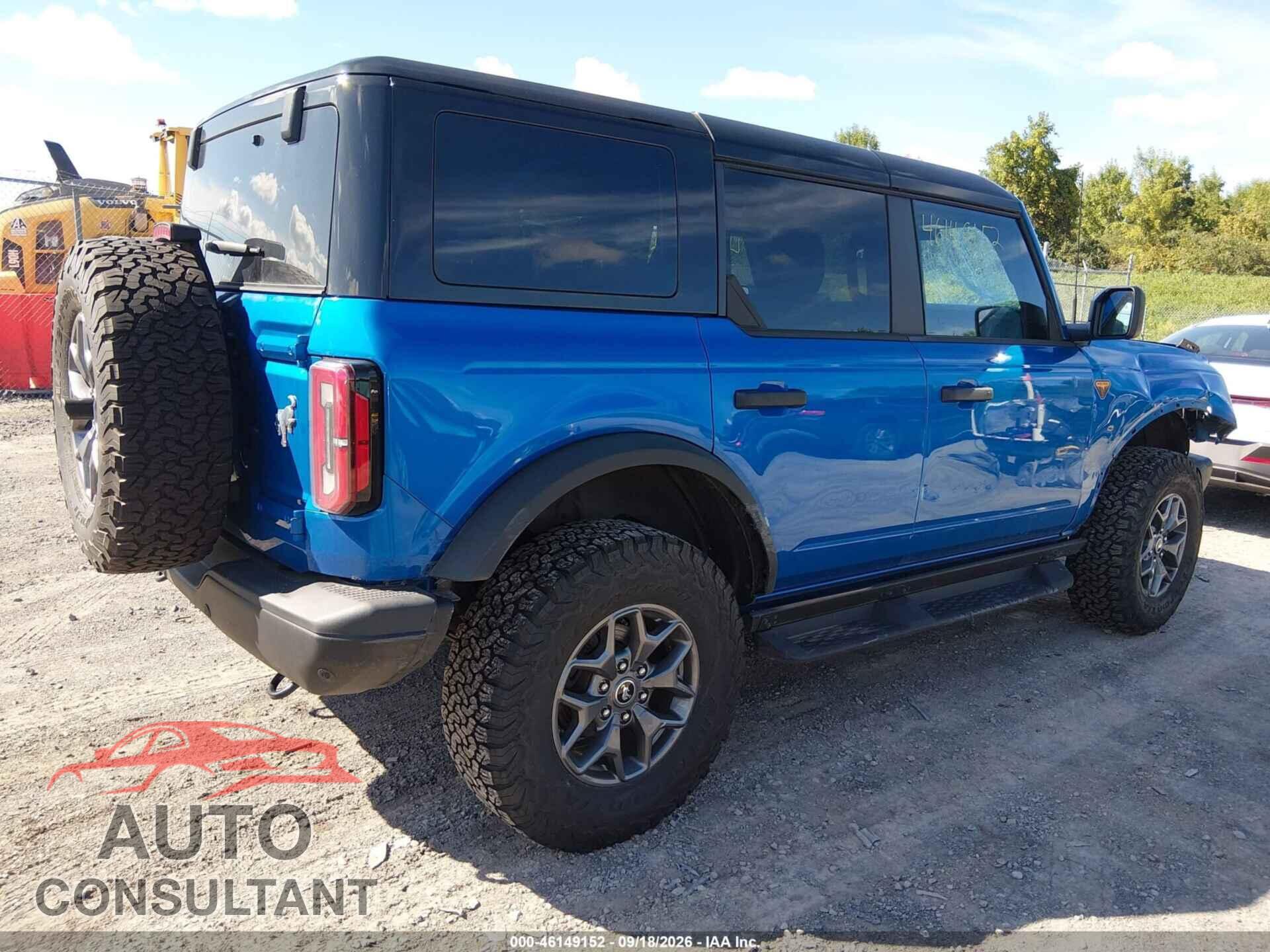 FORD BRONCO 2025 - 1FMEE9BP8SLB39201