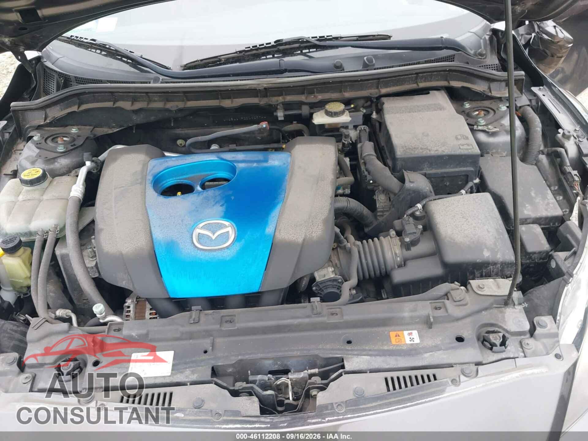 MAZDA MAZDA3 2013 - JM1BL1VP2D1825744