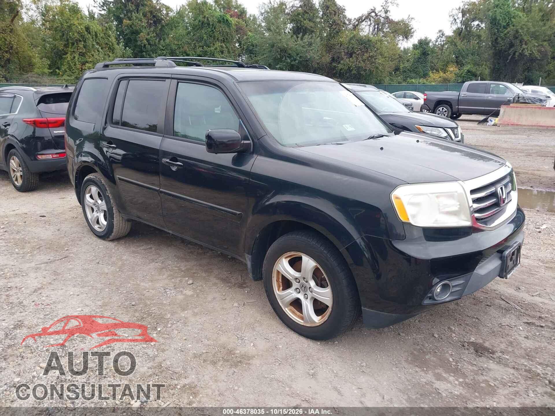 HONDA PILOT 2012 - 5FNYF4H5XCB007732