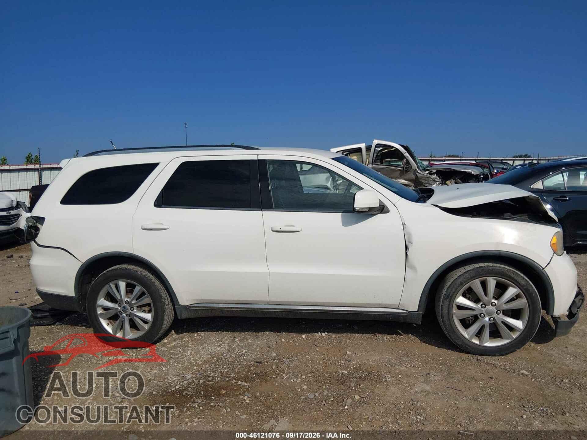 DODGE DURANGO 2011 - 1D4SD4GT1BC706290