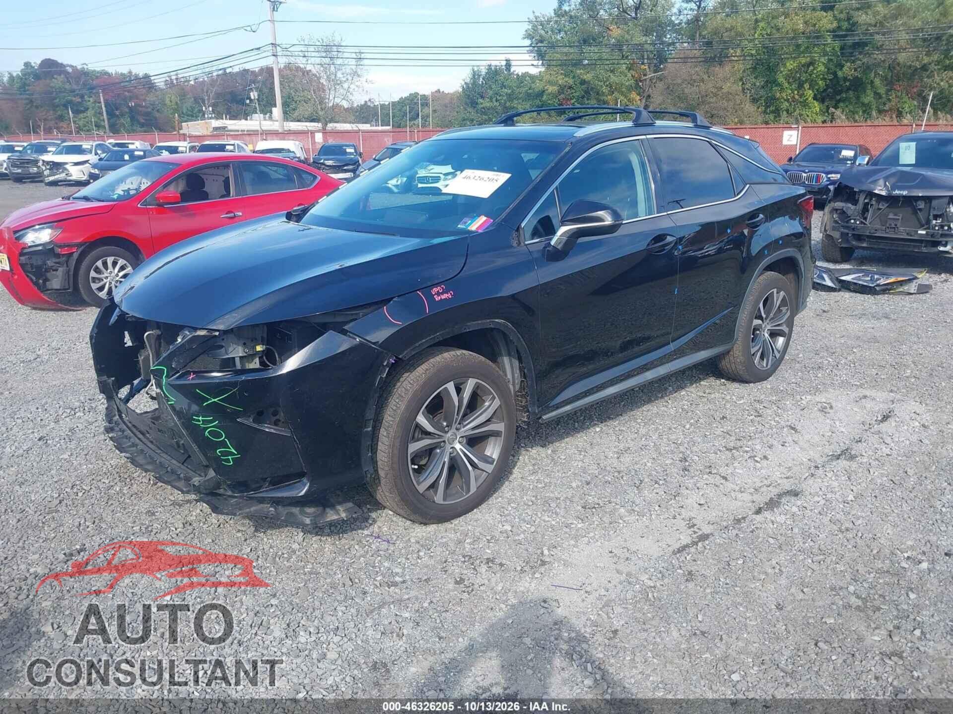 LEXUS RX 350 2017 - 2T2BZMCA7HC111491