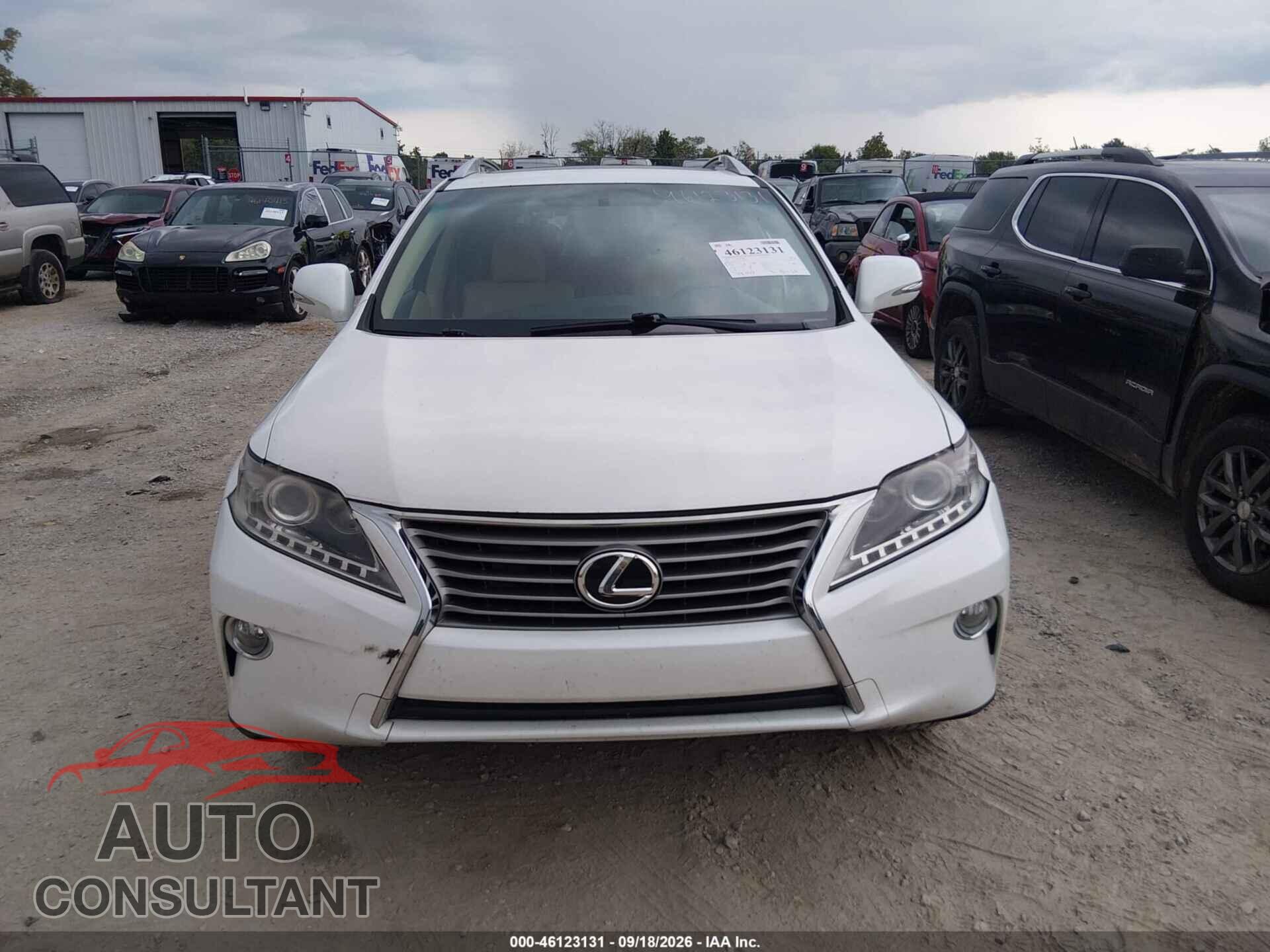 LEXUS RX 350 2015 - 2T2BK1BA3FC290940