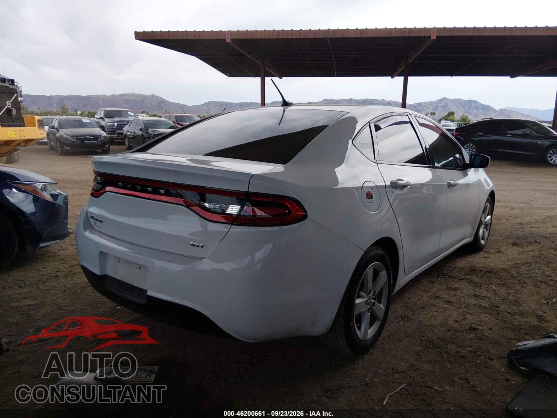 DODGE DART 2016 - 1C3CDFBB2GD749974