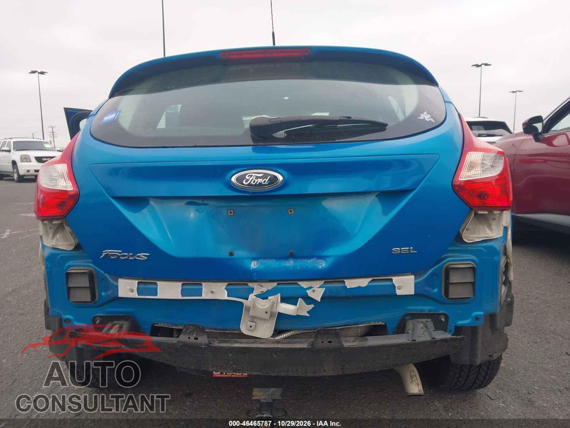 FORD FOCUS 2012 - 1FAHP3M29CL290579