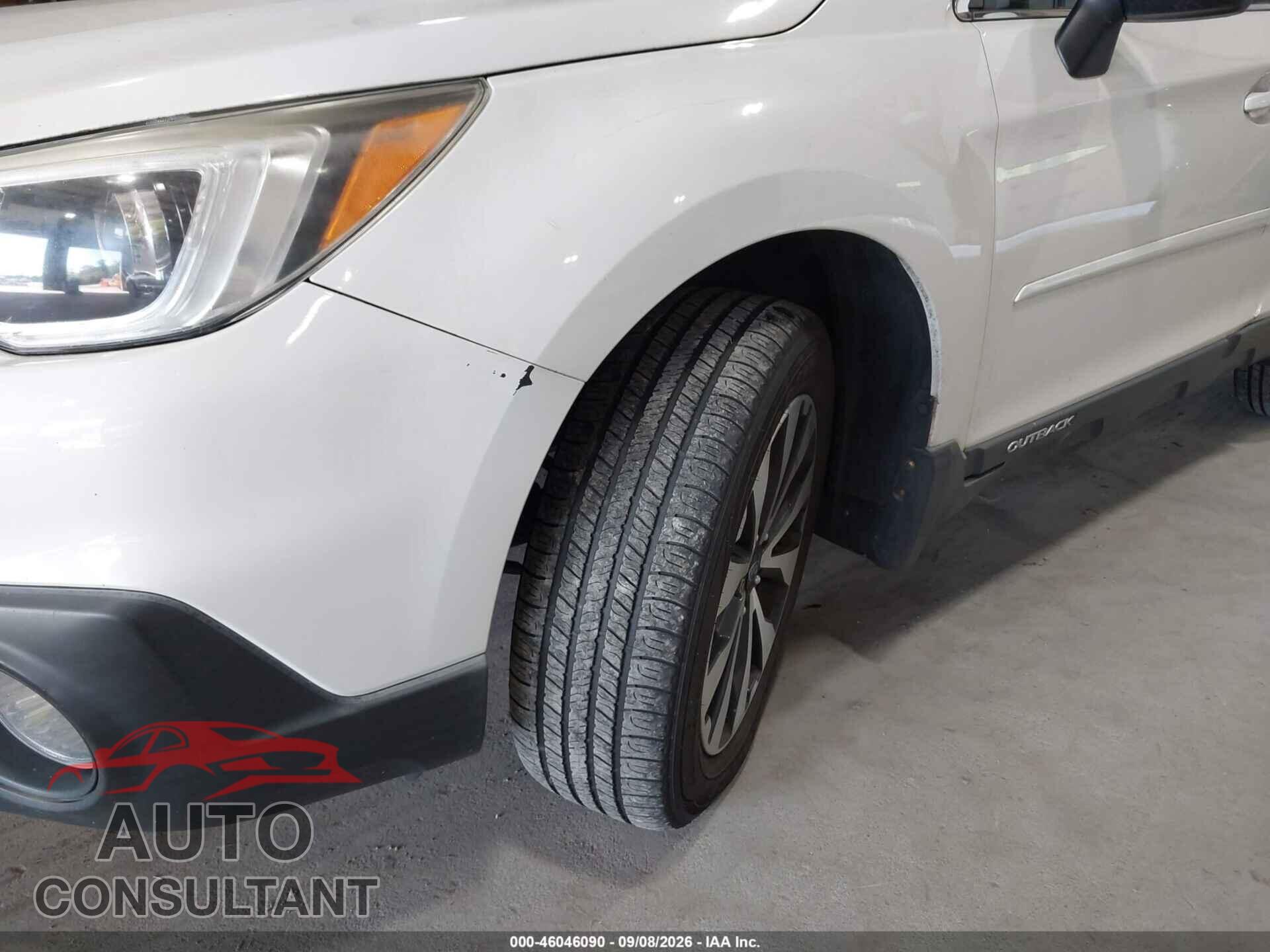 SUBARU OUTBACK 2015 - 4S4BSANC2F3336165