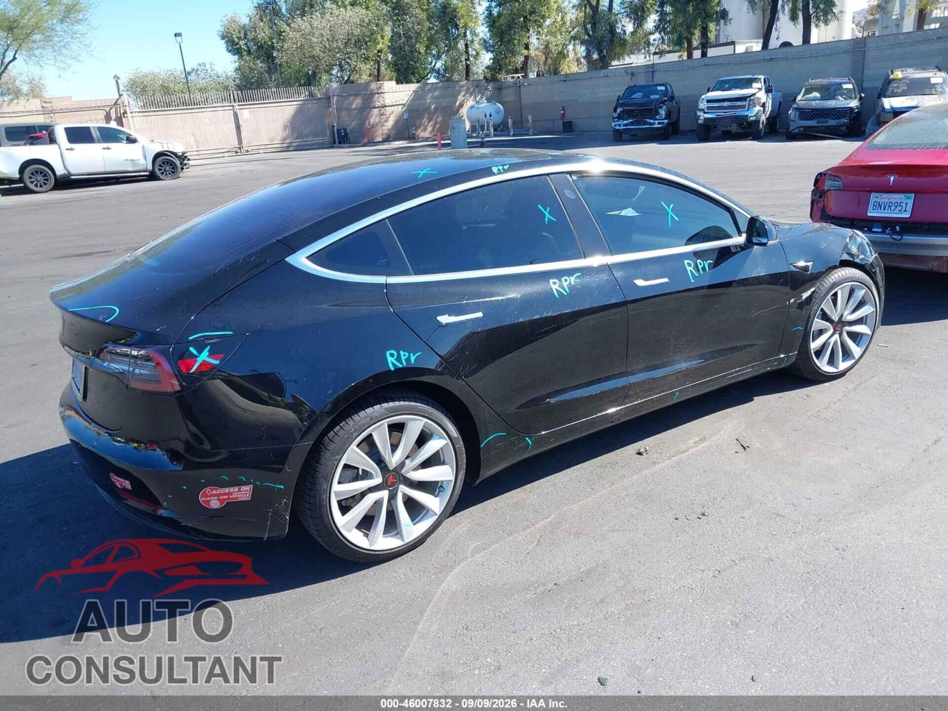 TESLA MODEL 3 2018 - 5YJ3E1EA1JF046851