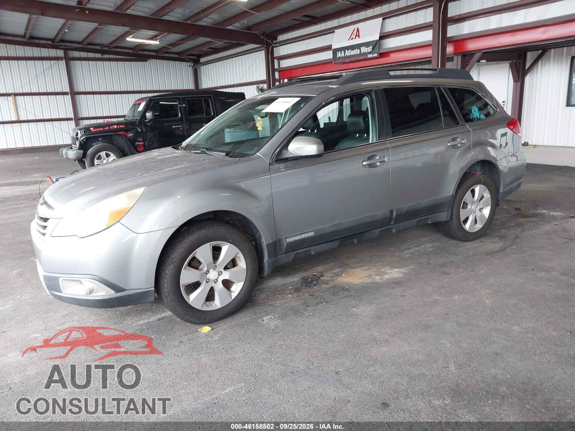 SUBARU OUTBACK 2010 - 4S4BRCKC1A3359828