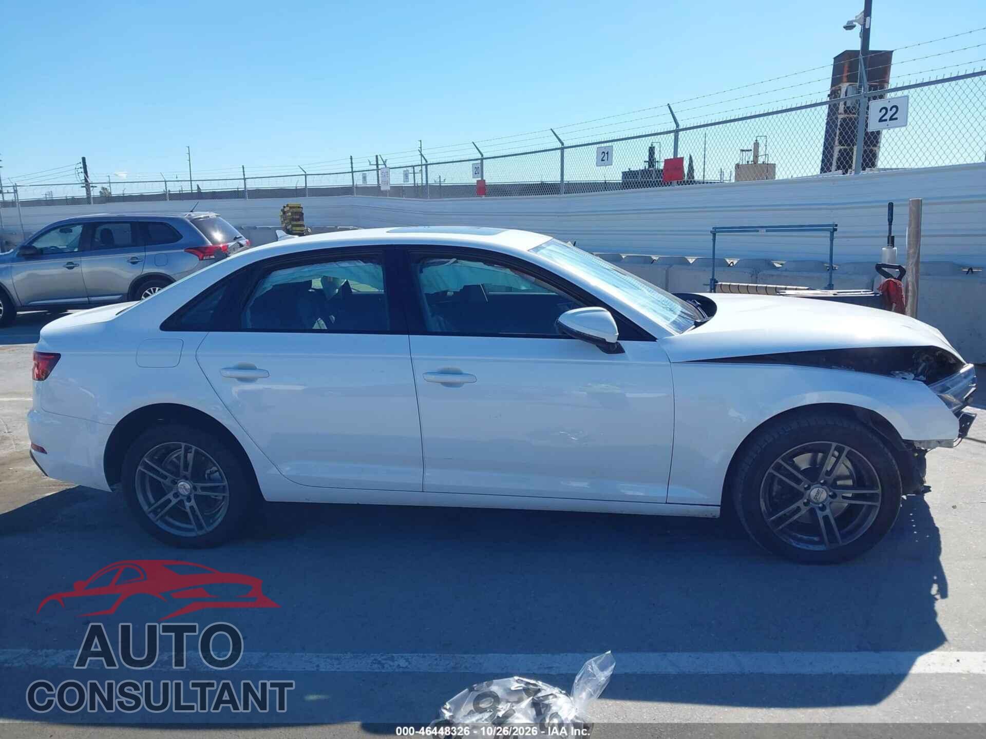 AUDI A4 2019 - WAUGMAF49KN021810