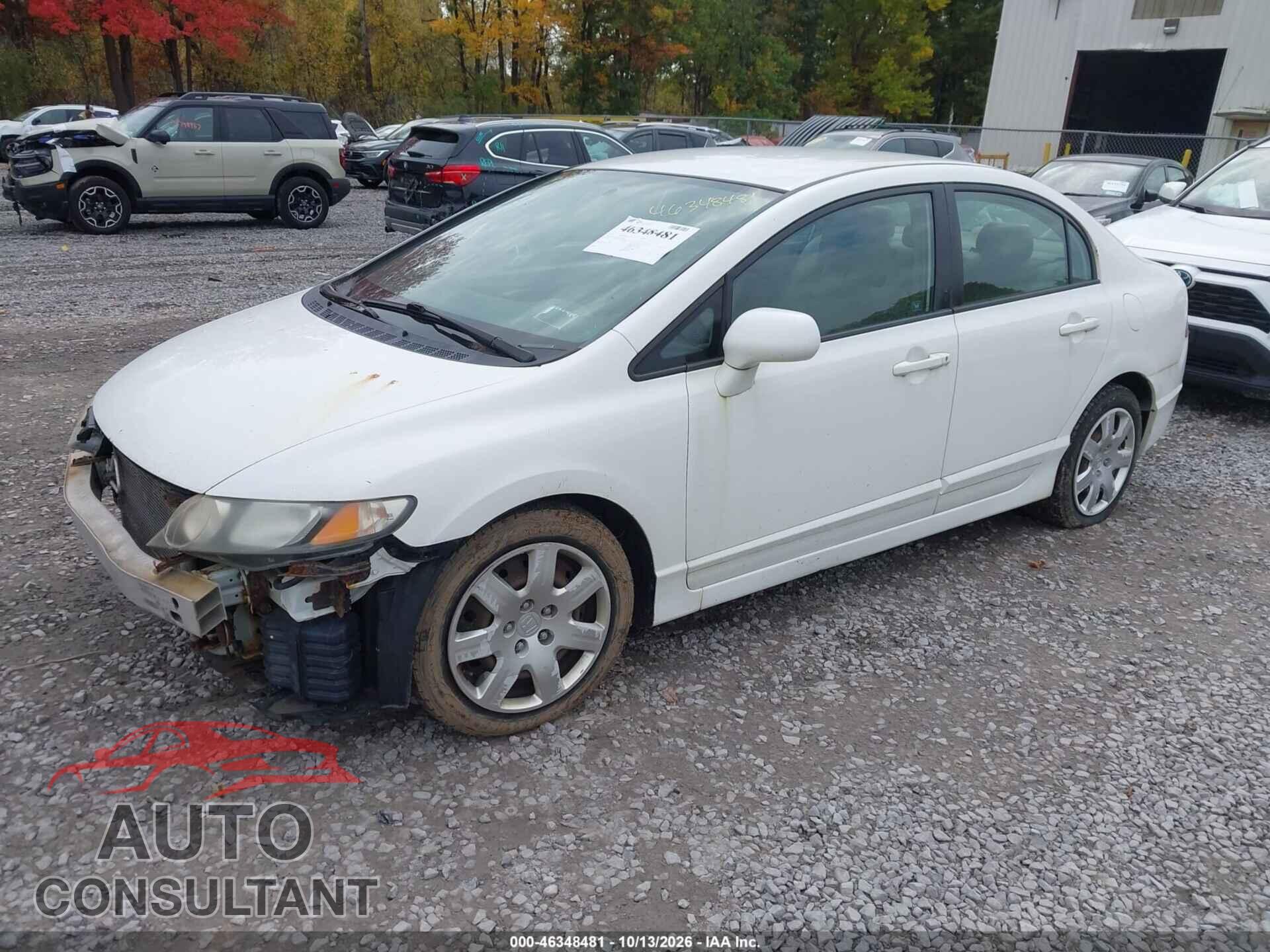 HONDA CIVIC 2010 - 2HGFA1F55AH550146