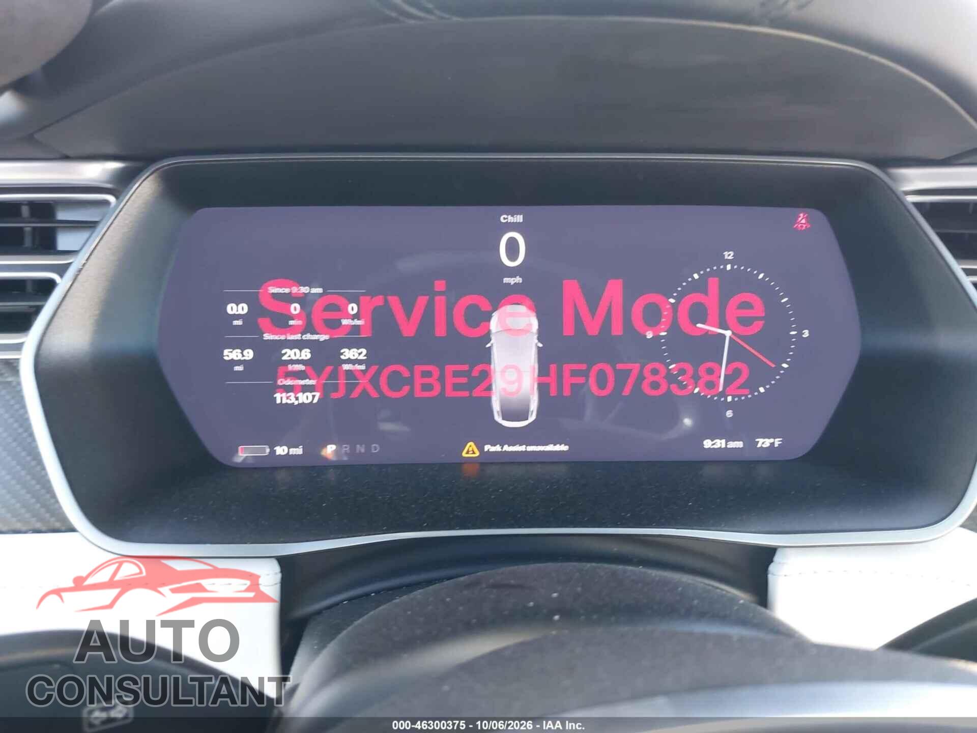 TESLA MODEL X 2017 - 5YJXCBE29HF078382