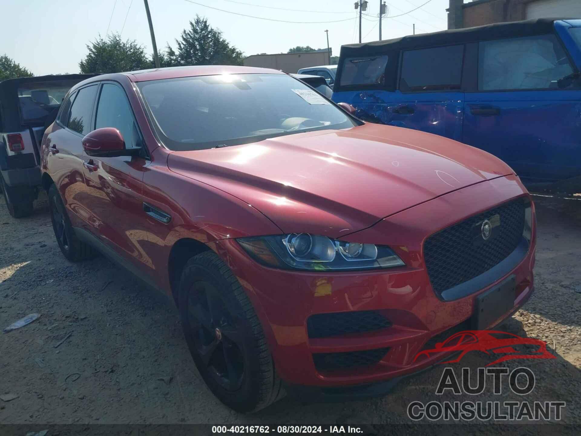 JAGUAR F-PACE 2019 - SADCJ2FX8KA395606