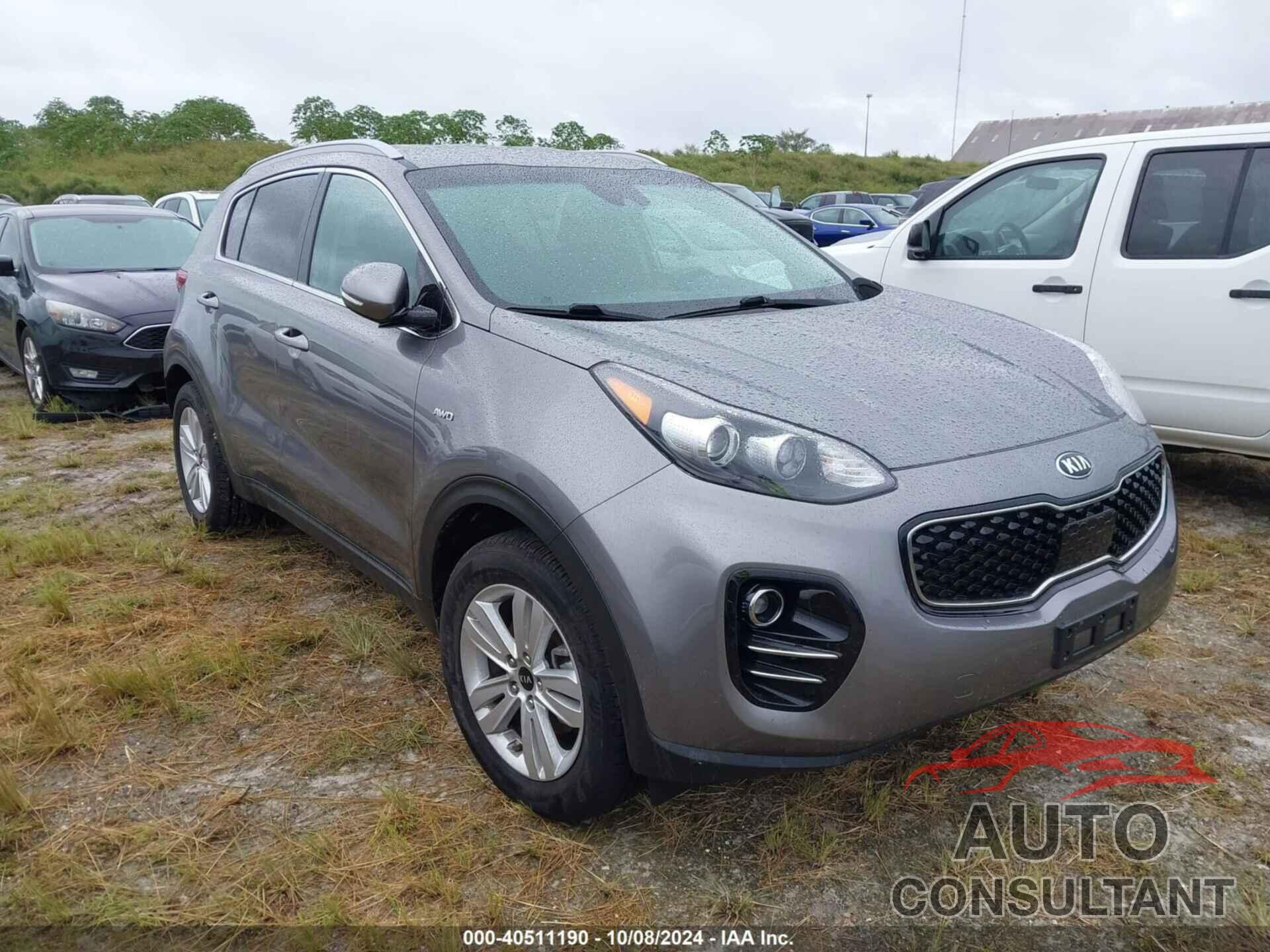 KIA SPORTAGE 2018 - KNDPMCAC5J7438745