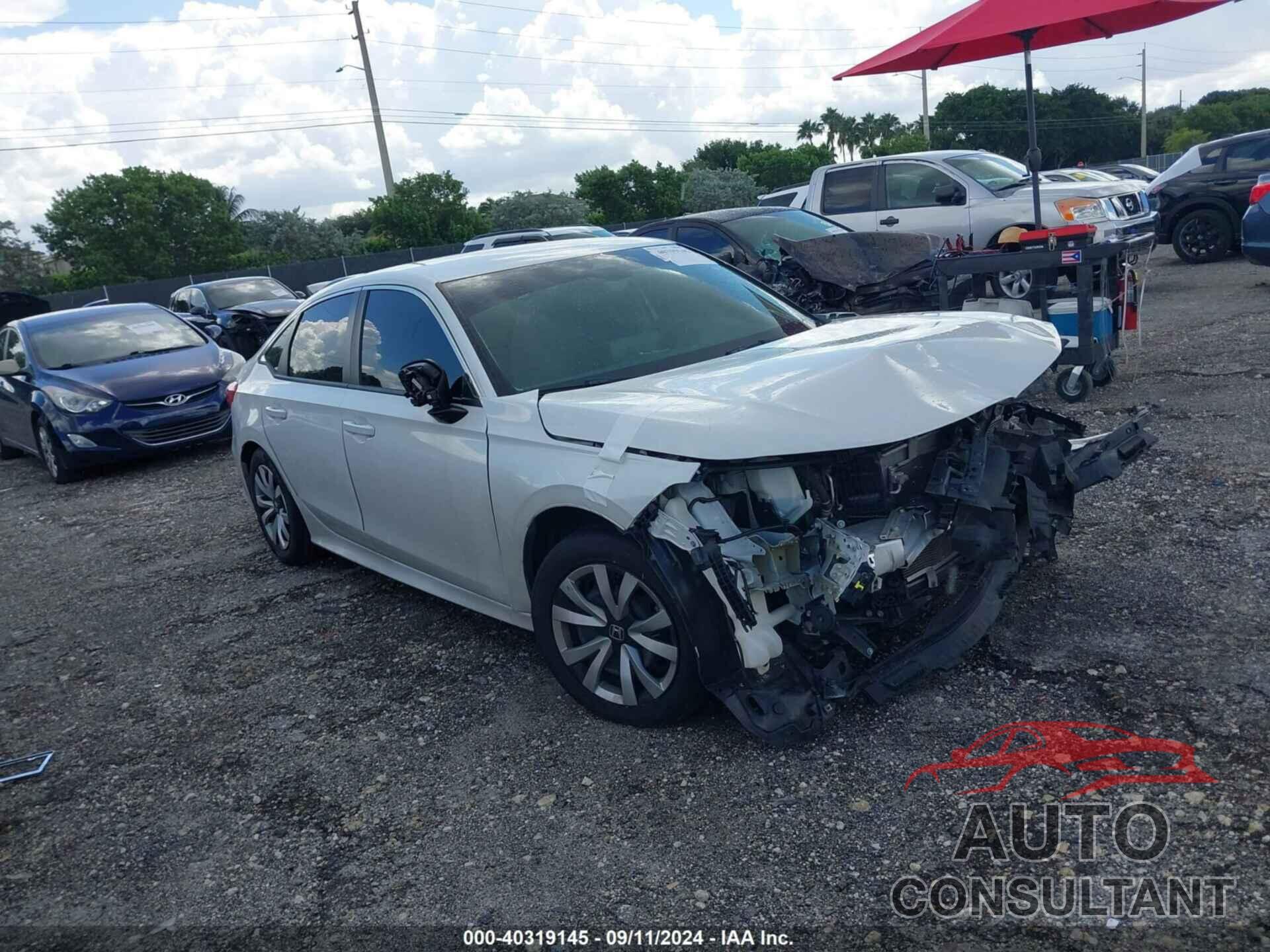 HONDA CIVIC 2022 - 2HGFE2F29NH570762
