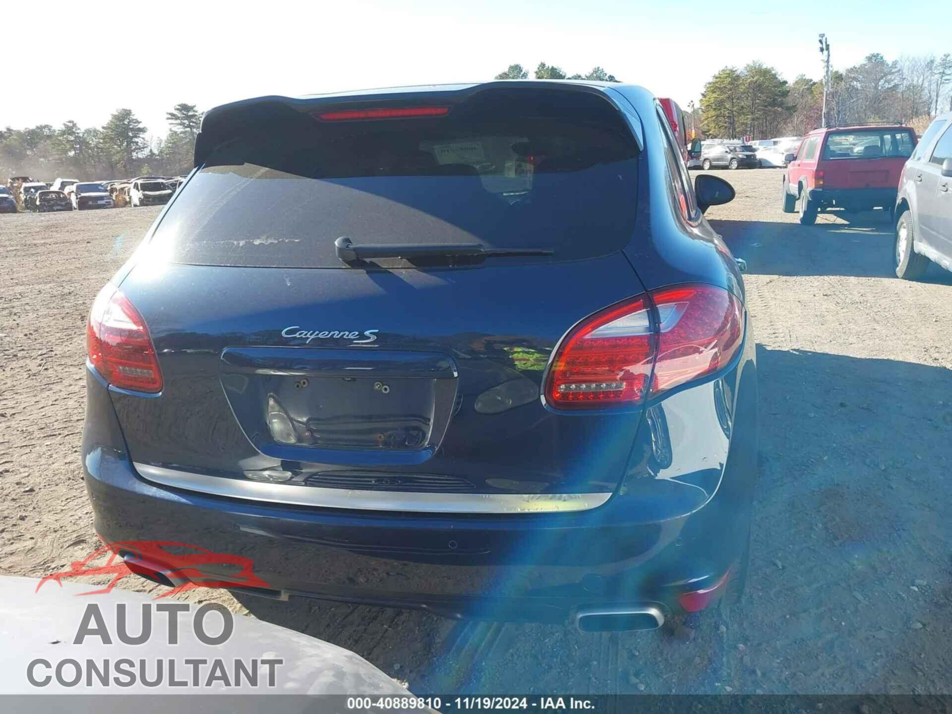 PORSCHE CAYENNE 2013 - WP1AB2A23DLA85171