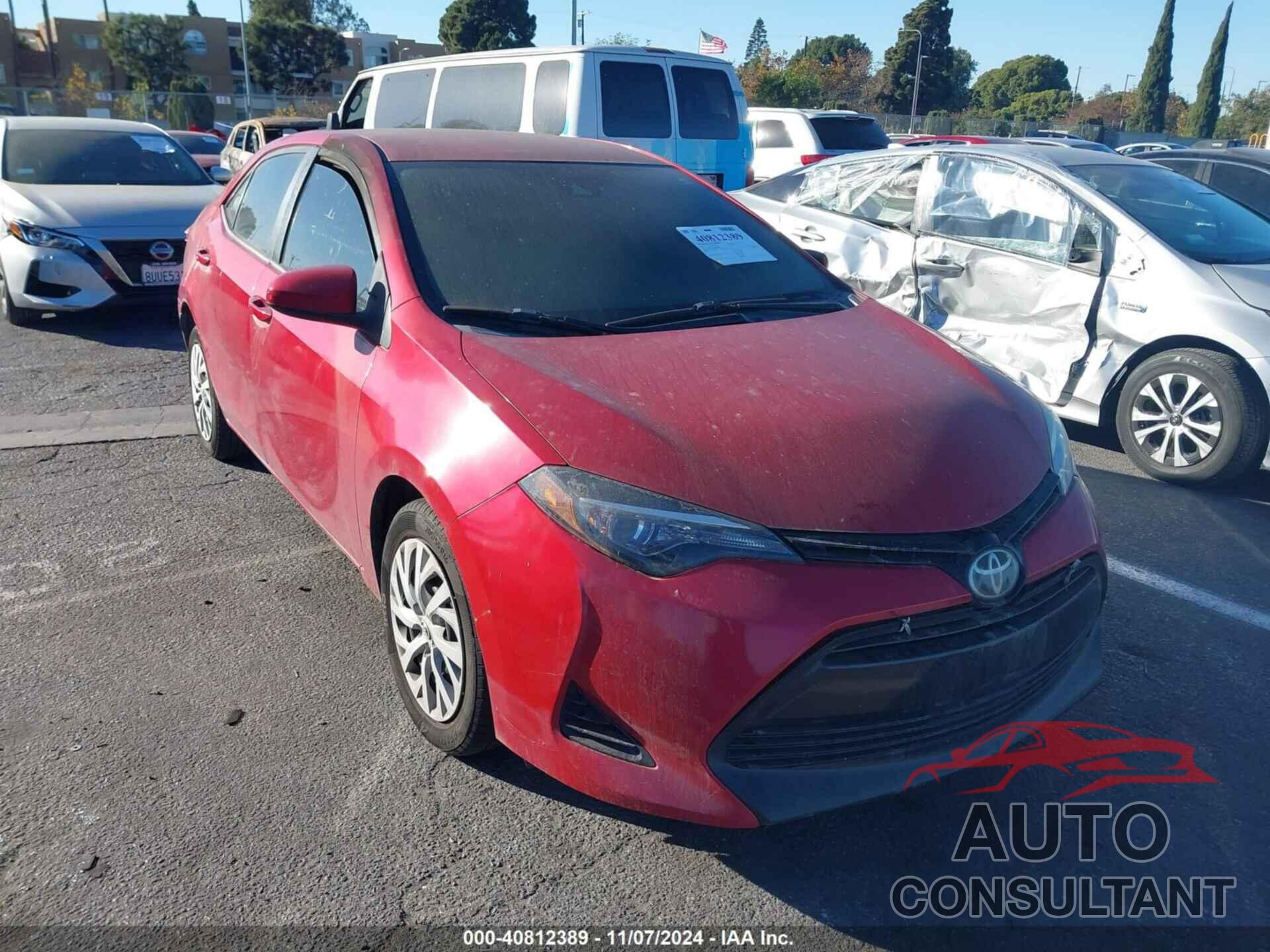 TOYOTA COROLLA 2017 - 2T1BURHE2HC926208